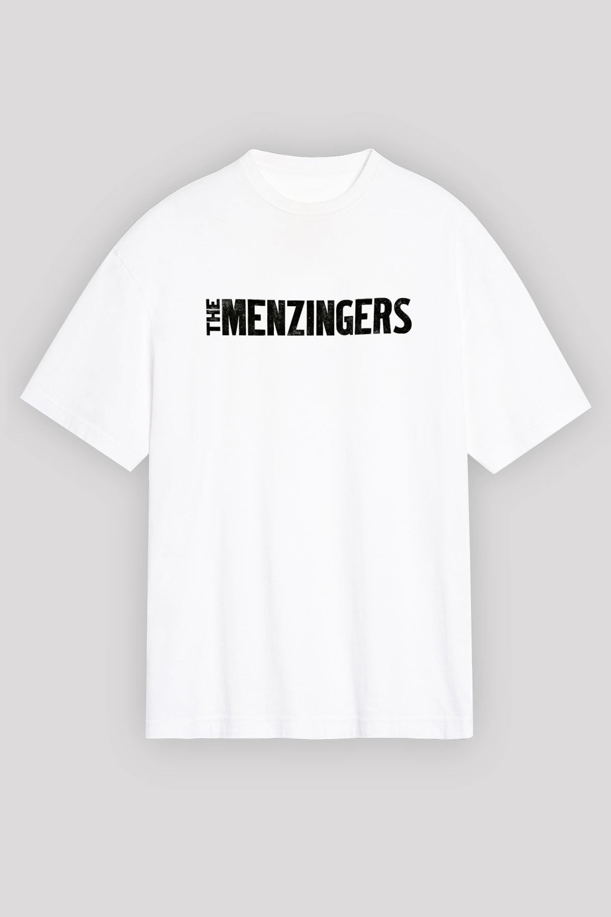 The Menzingers Beyaz Unisex Oversize Tişört T-Shirt