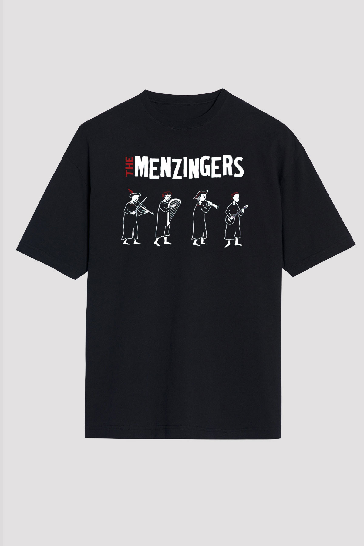 The Menzingers Siyah Unisex Tişört T-Shirt - TişörtFabrikası