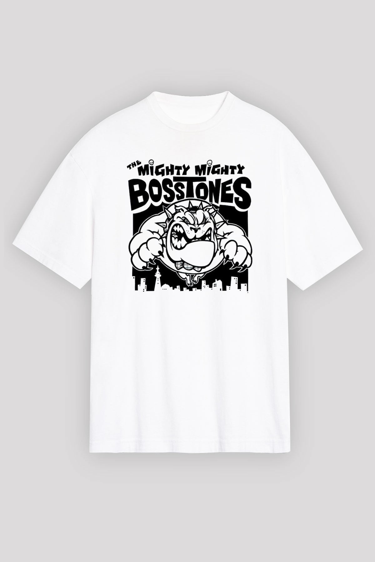 The Mighty Mighty Bosstones Beyaz Unisex Tişört T-Shirt - TişörtFabrikası