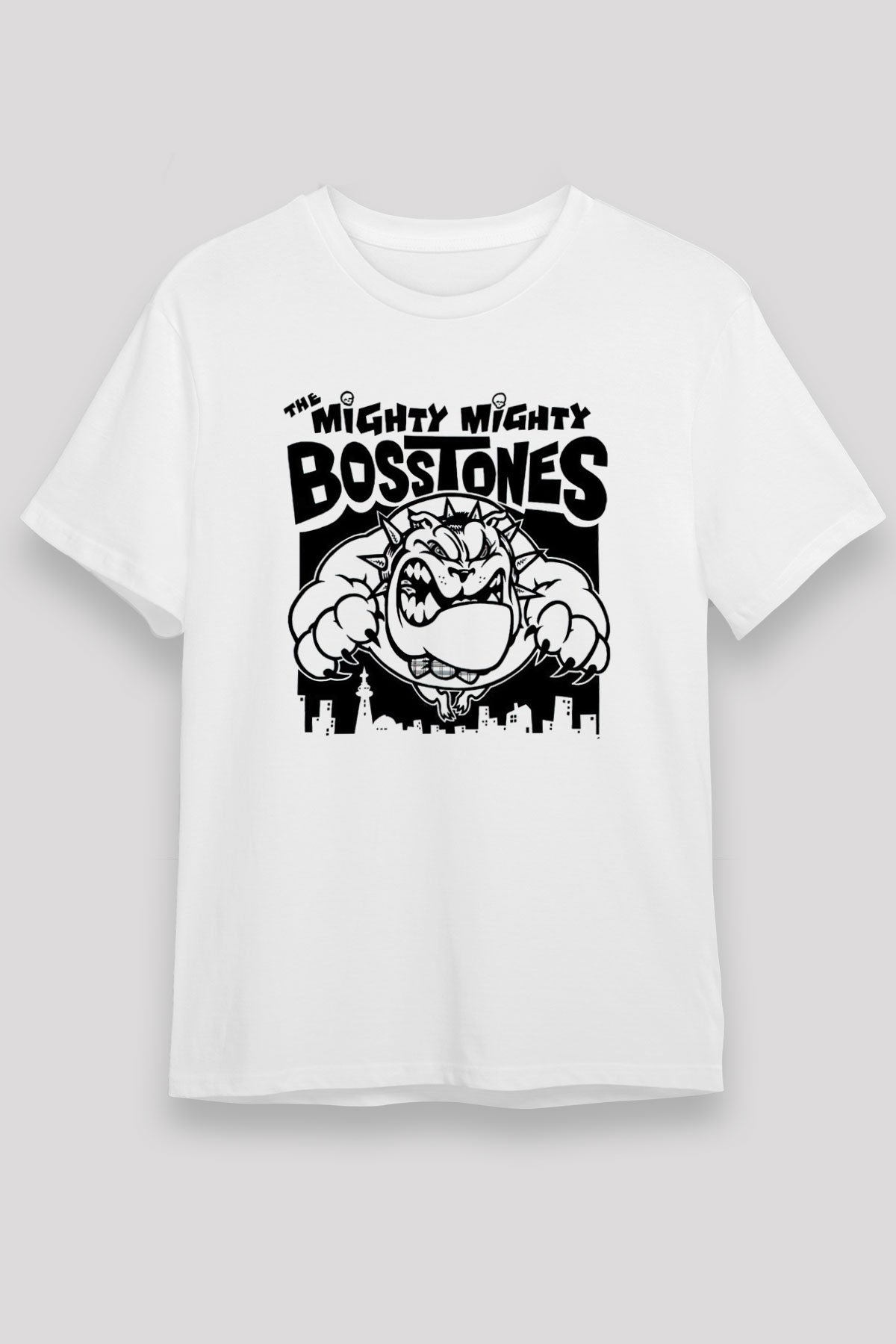 The Mighty Mighty Bosstones White Unisex Tee - STREETWEAR