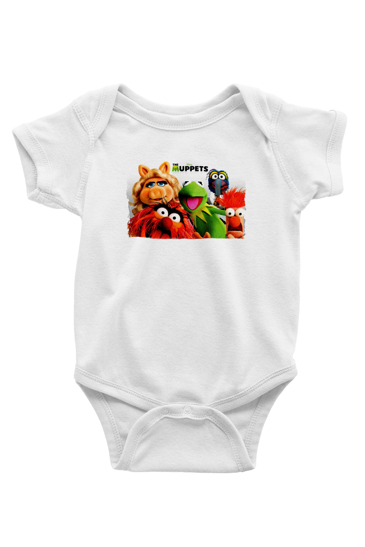The Muppets Beyaz Bebek Body - Zıbın