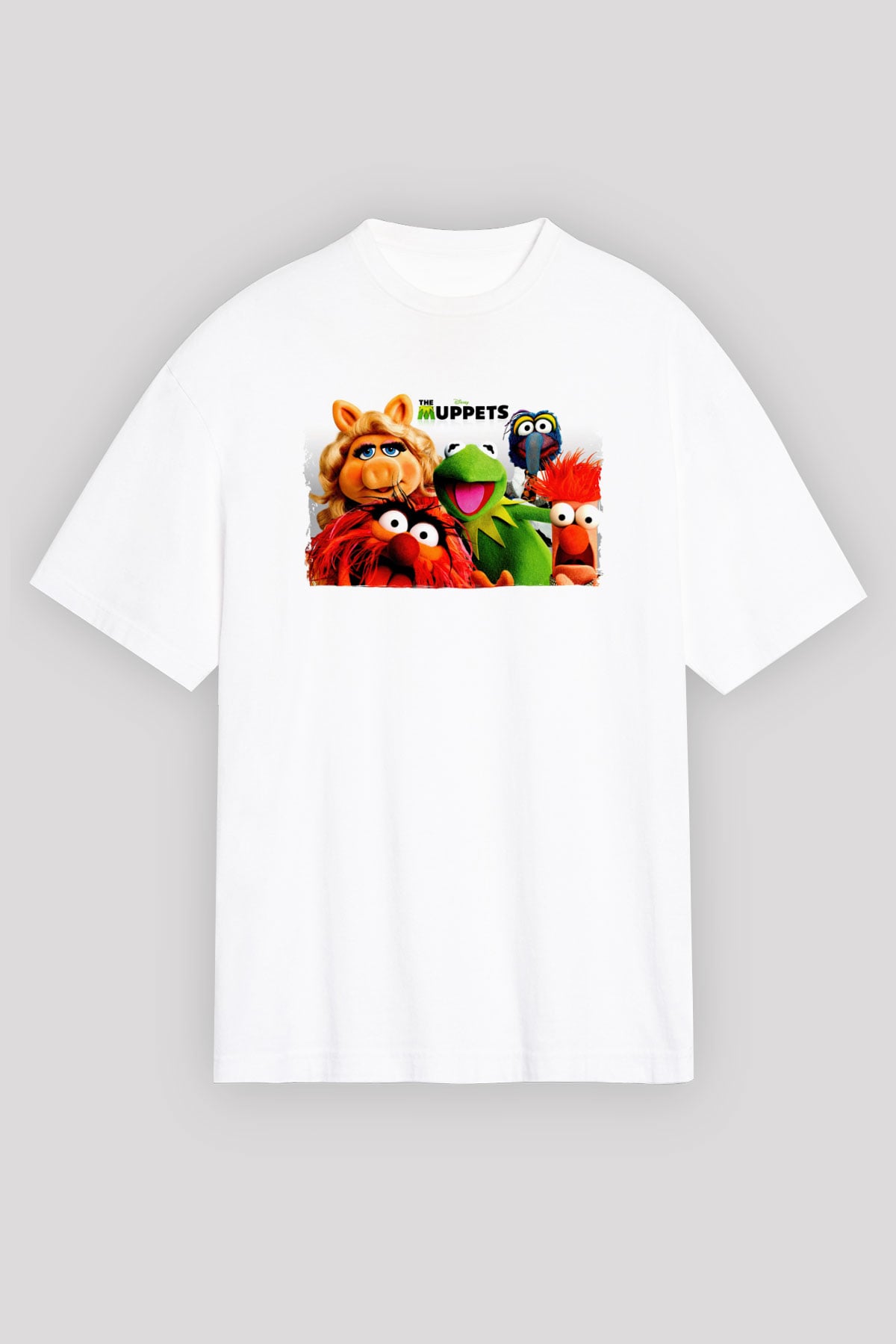 The Muppets Beyaz Unisex Tişört