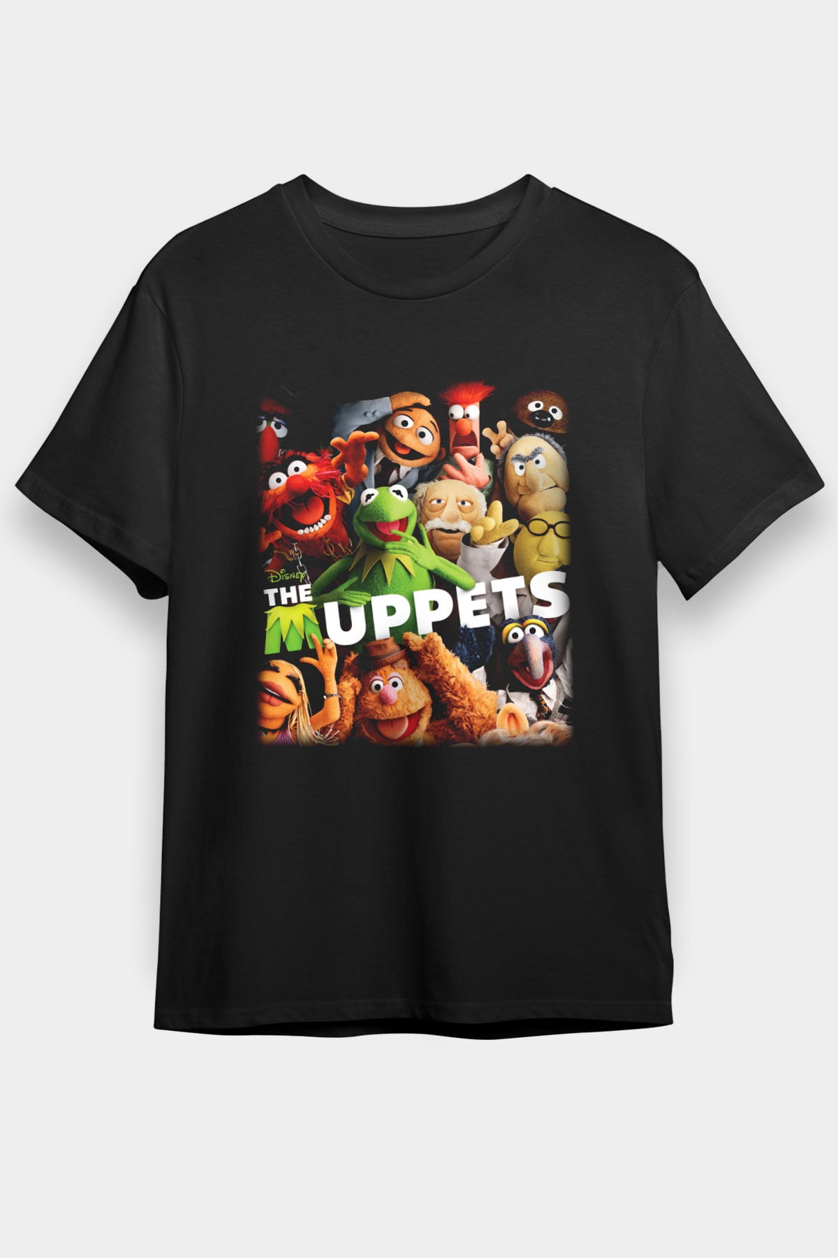 The Muppets Siyah Unisex Tişört
