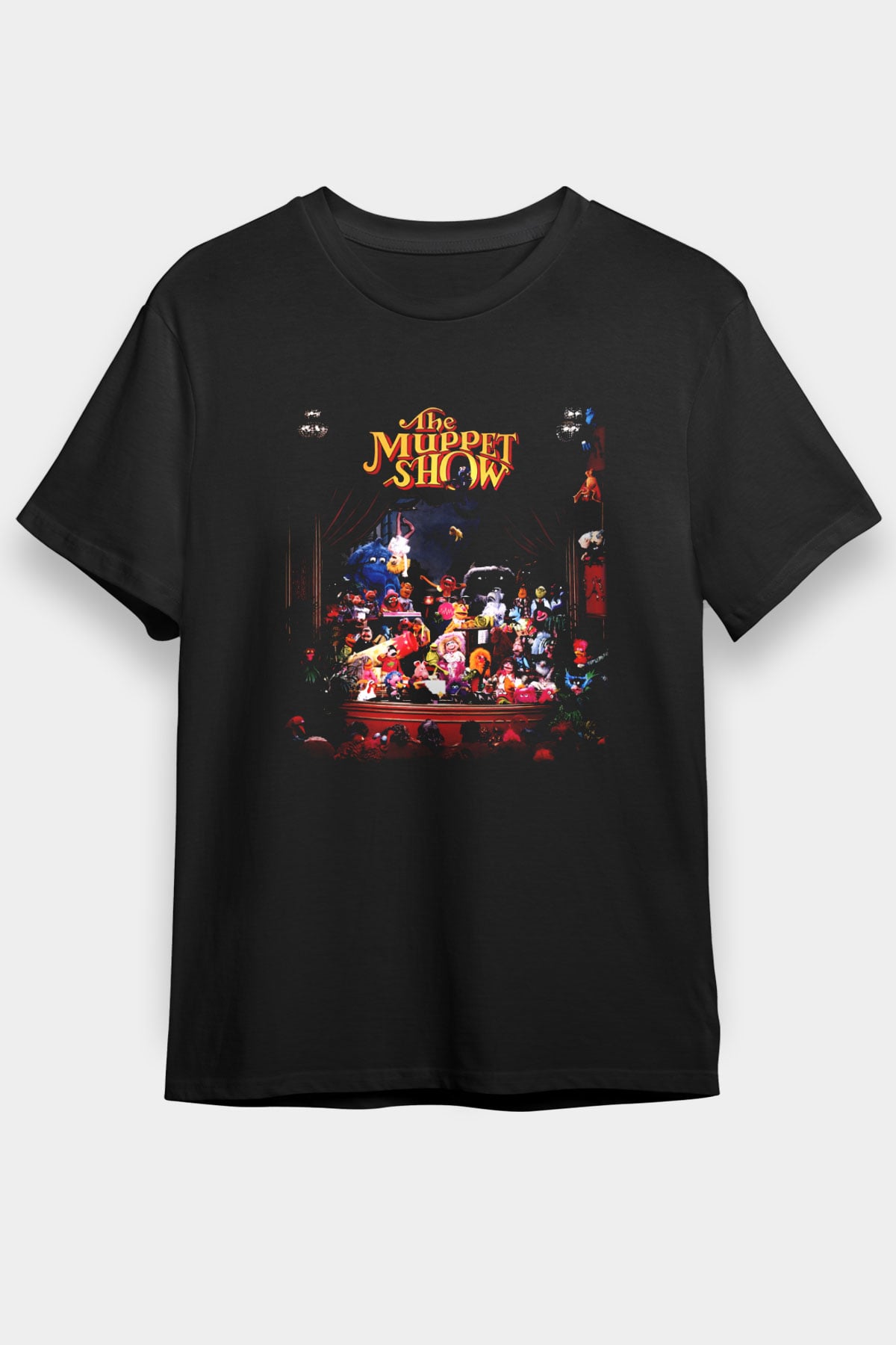 The Muppets Siyah Unisex Tişört
