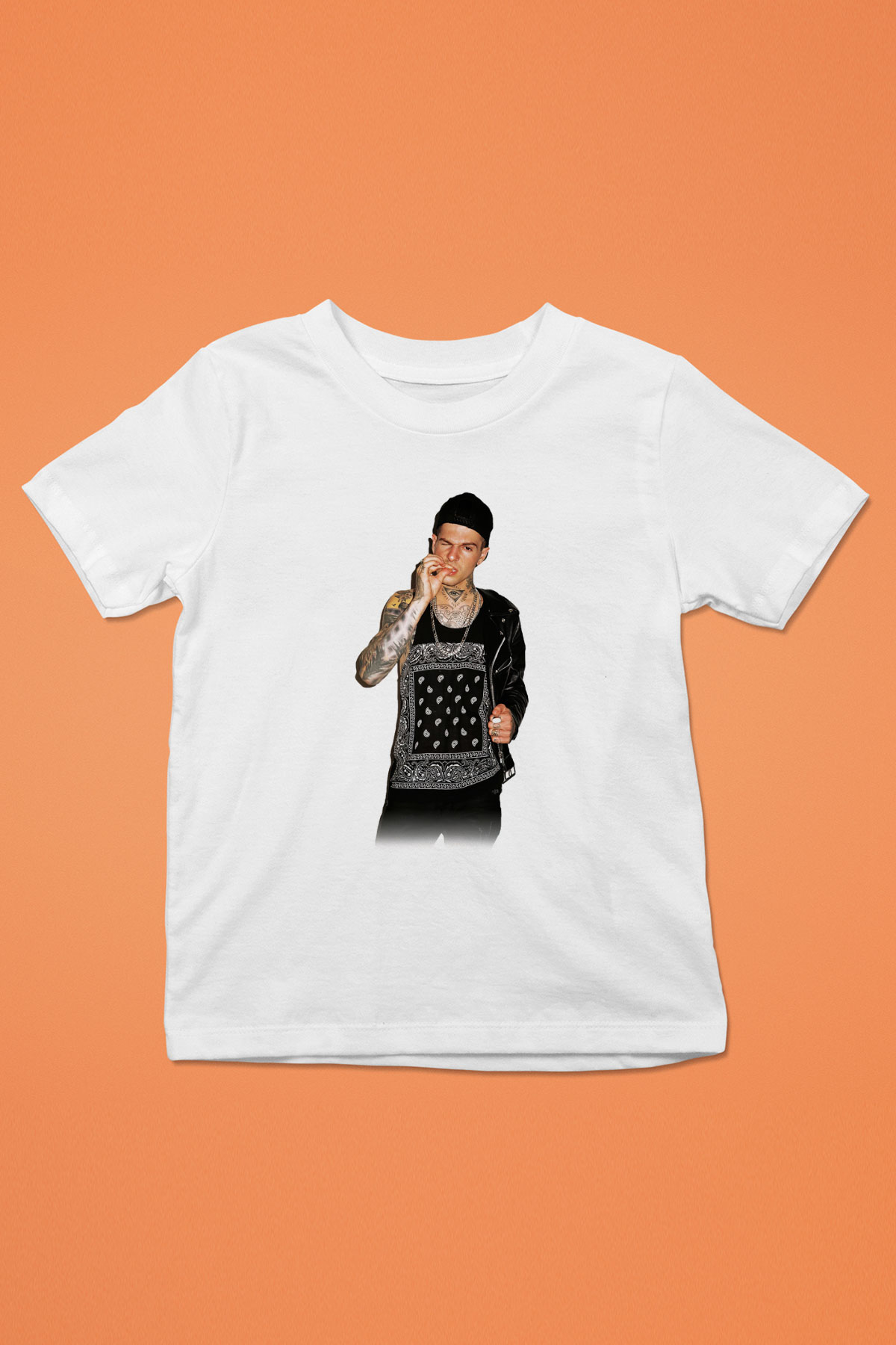 The Neighbourhood Baskılı Beyaz Unisex Çocuk Tişört