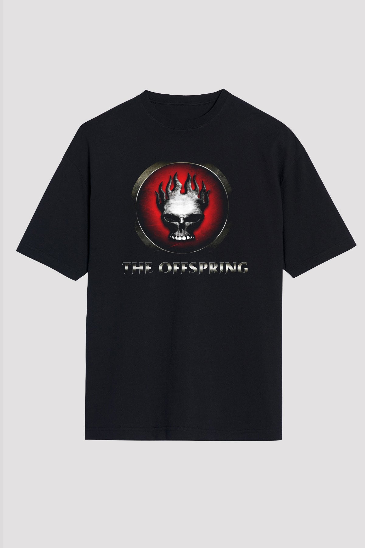 The Offspring Siyah Unisex Oversize Tişört T-Shirt