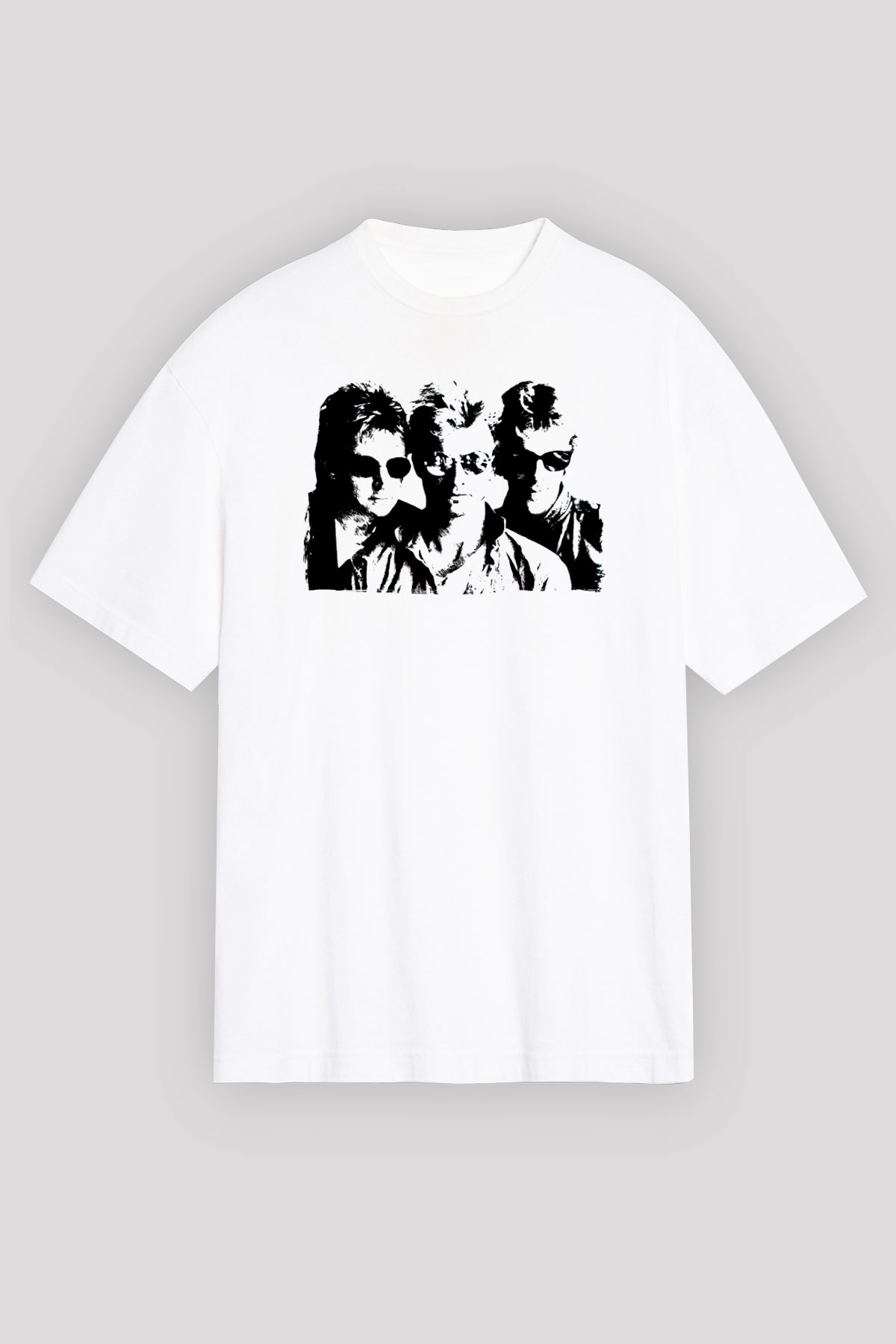 The Police Beyaz Unisex Tişört T-Shirt - TişörtFabrikası