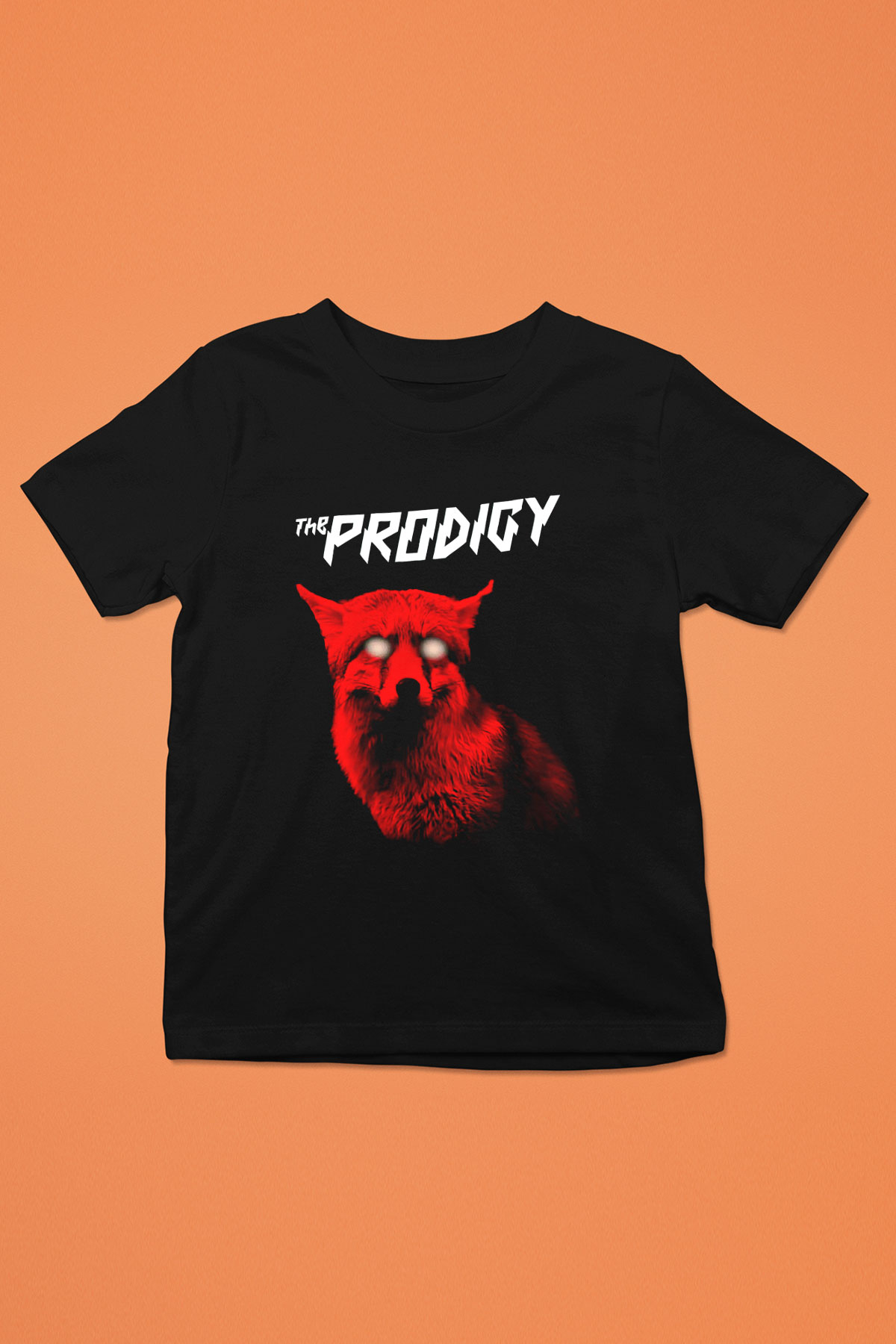 The Prodigy Baskılı Siyah Unisex Çocuk Tişört