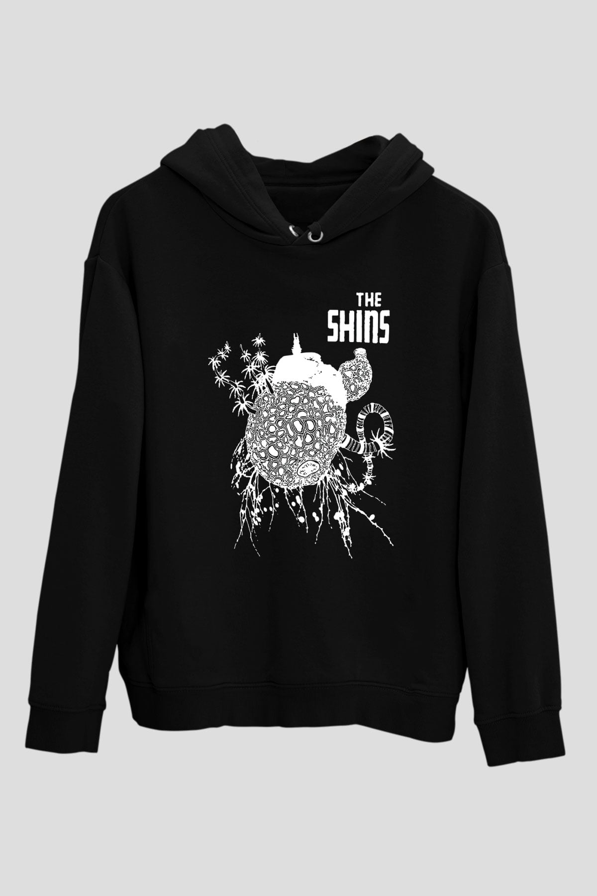 The Shins Siyah Unisex Hoodie