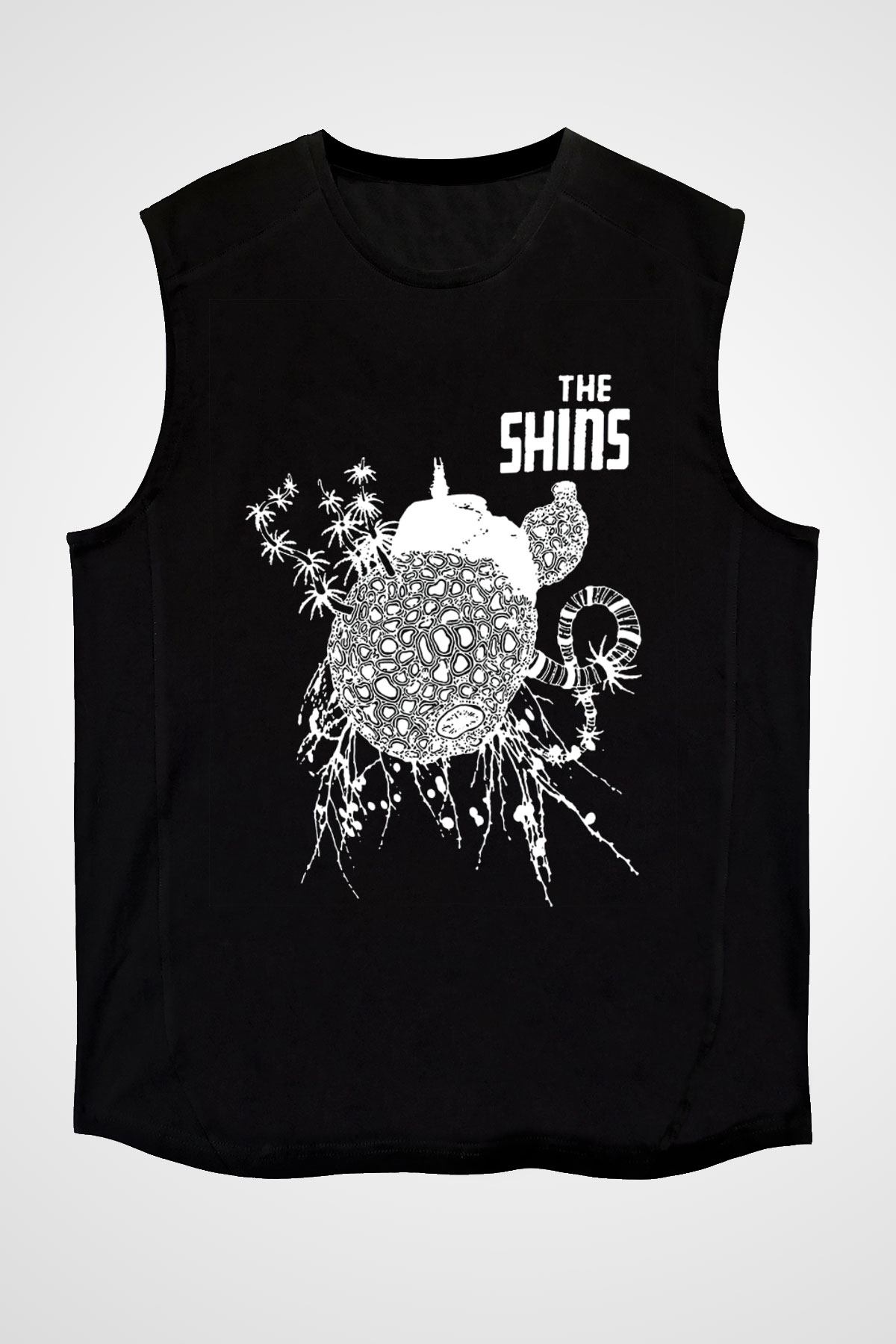 The Shins Siyah Unisex Kolsuz Tişört