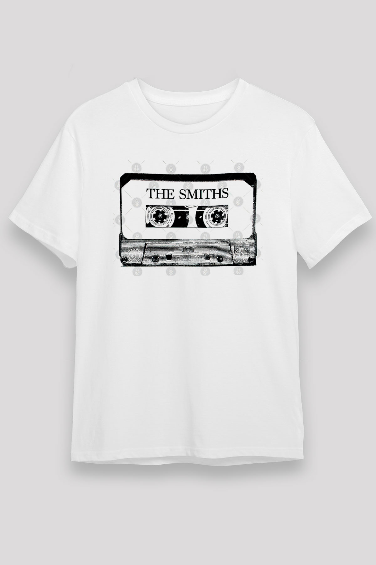 The Smiths Baskılı Unisex Beyaz Tişört - Tshirt