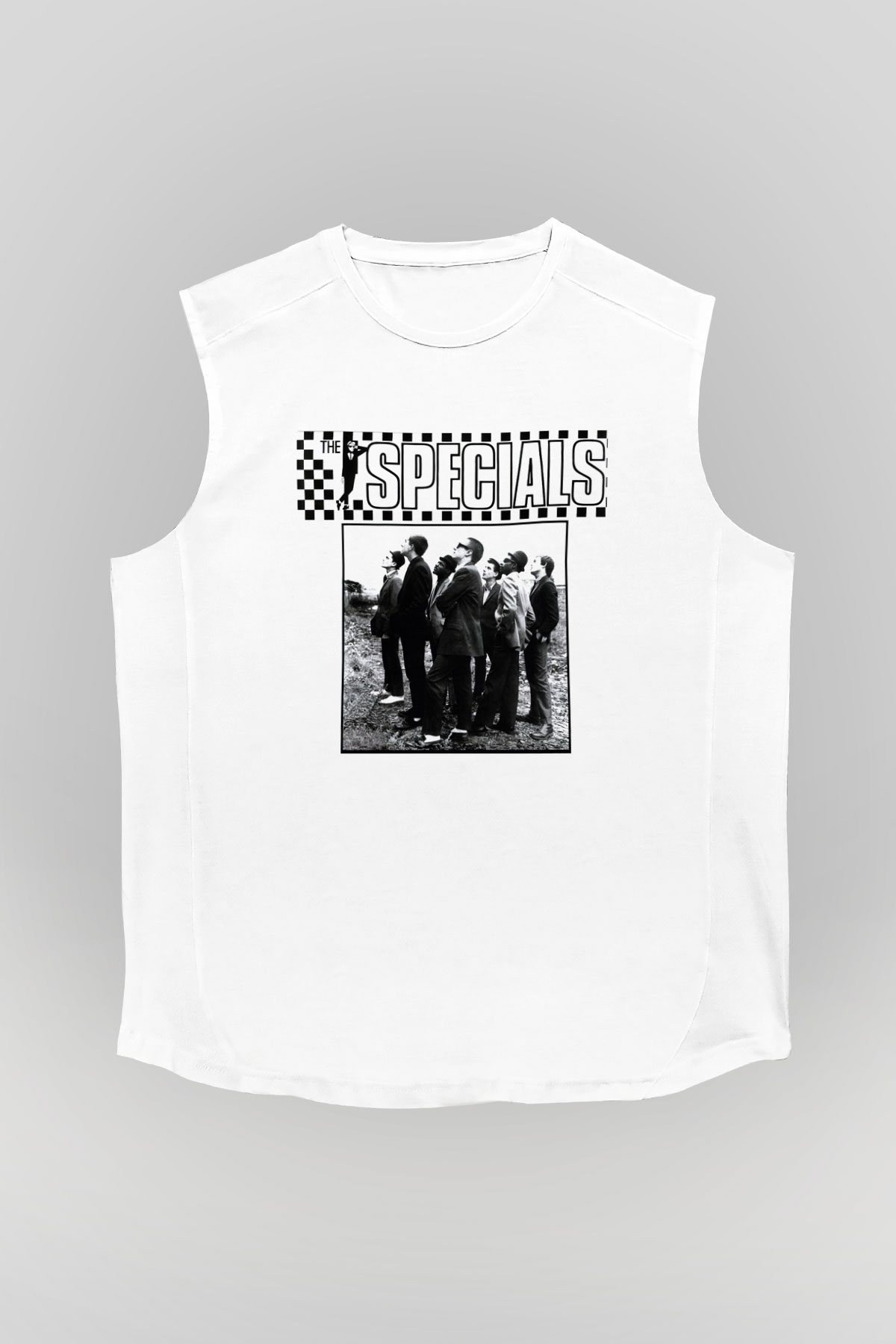 The Specials Beyaz Unisex Kolsuz Tişört