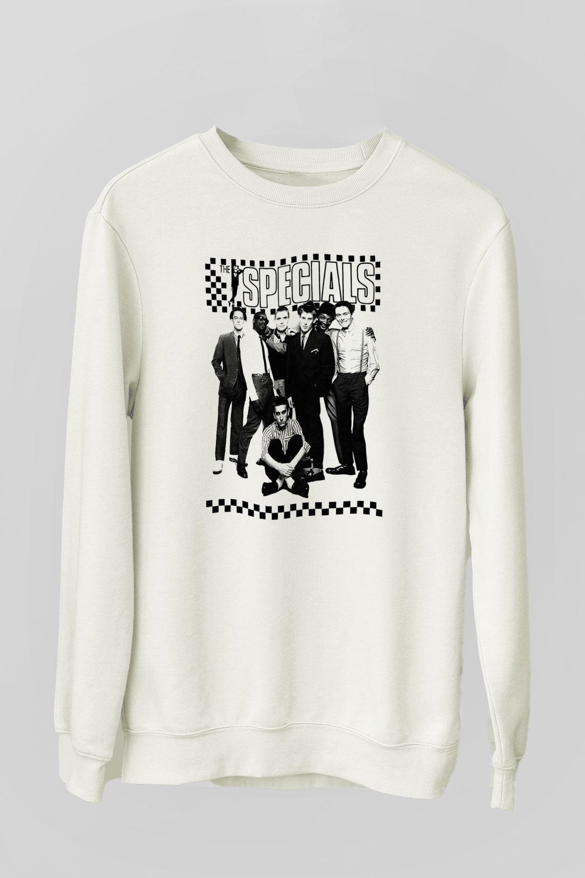 The Specials Beyaz Unisex Sweatshirt