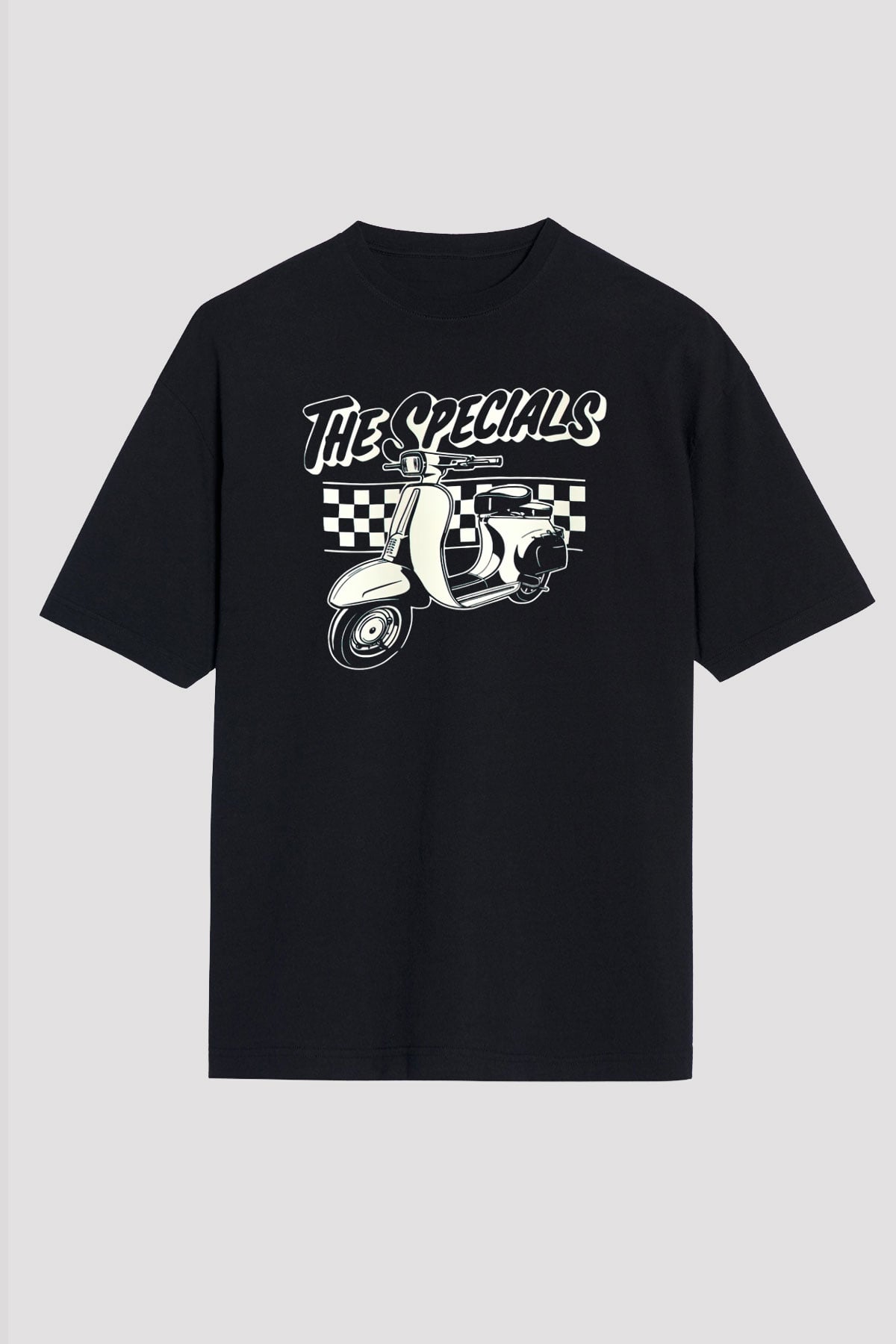 The Specials Siyah Unisex Oversize Tişört T-Shirt