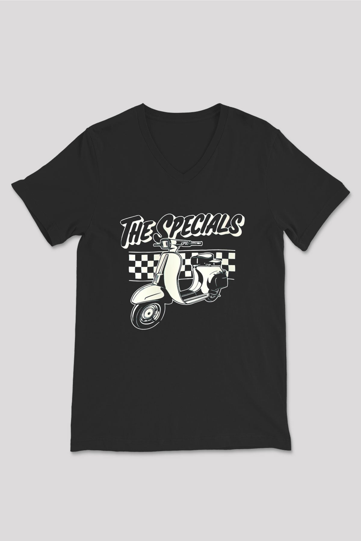 The Specials Siyah Unisex V Yaka Tişört T-Shirt