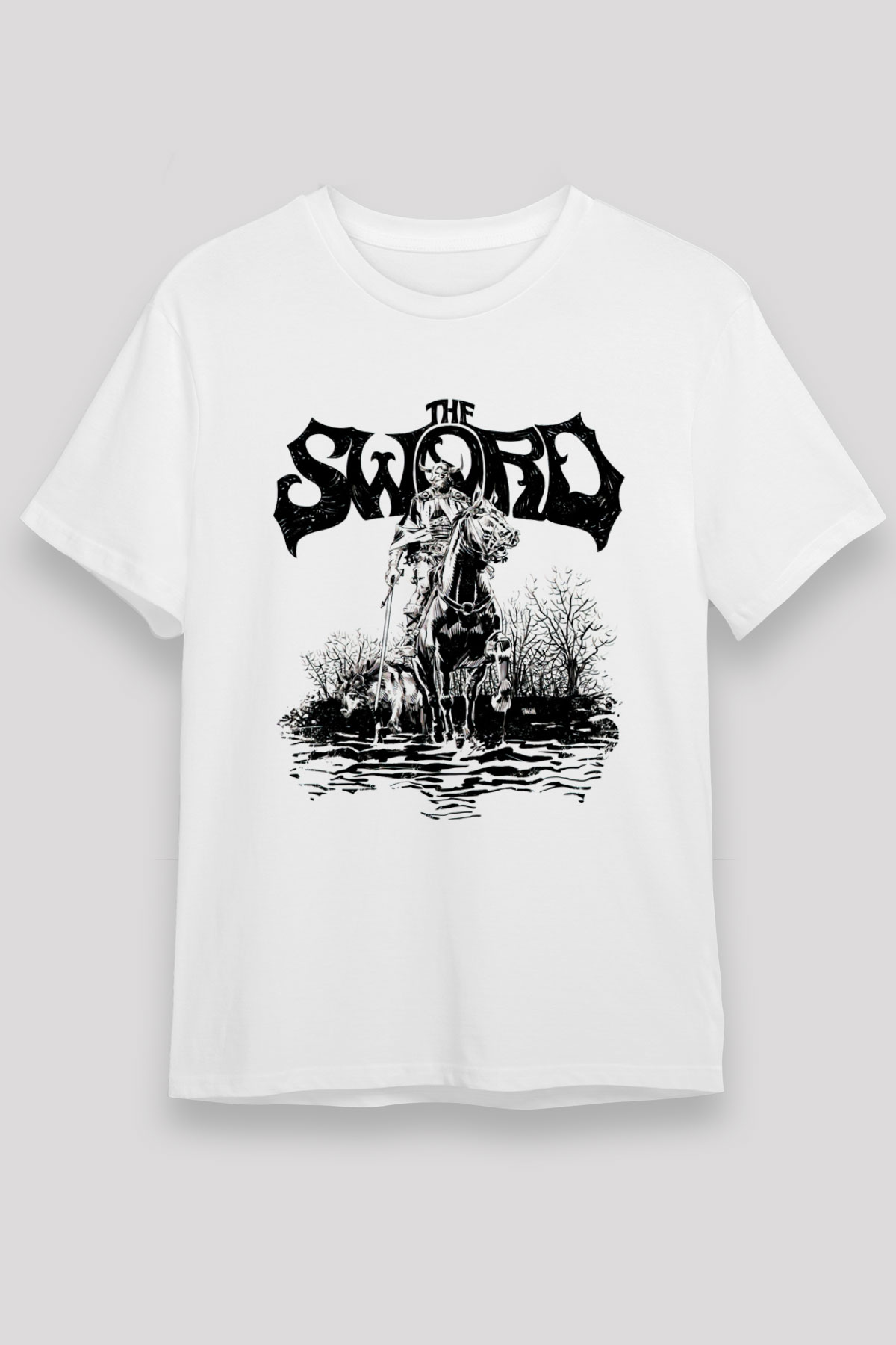 The Sword White Unisex Tee - STREETWEAR