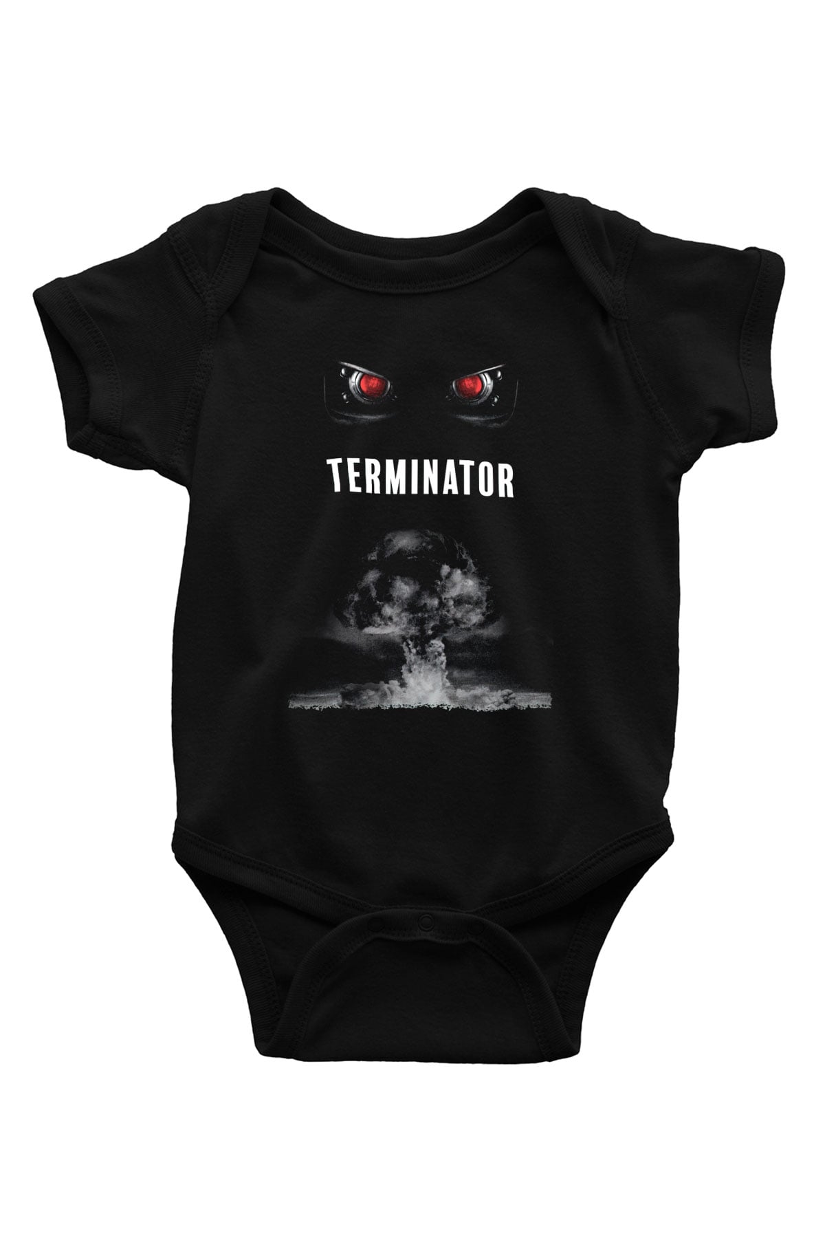 The Terminator Siyah Bebek Body - Zıbın