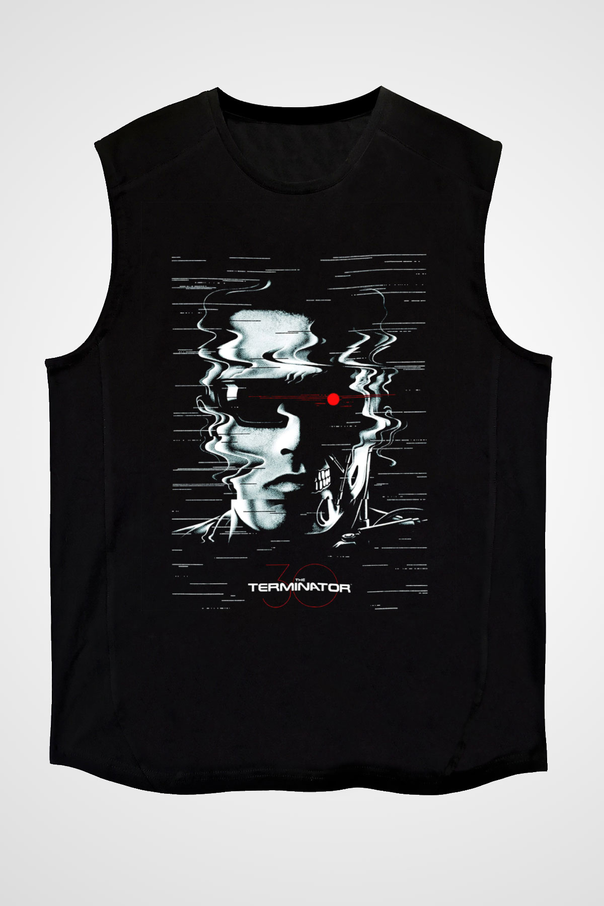 The Terminator Siyah Unisex Kolsuz Tişört