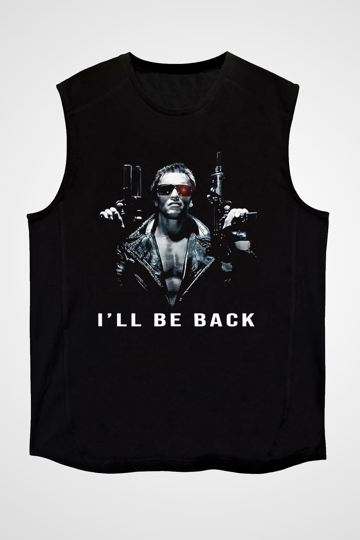 The Terminator Siyah Unisex Kolsuz Tişört