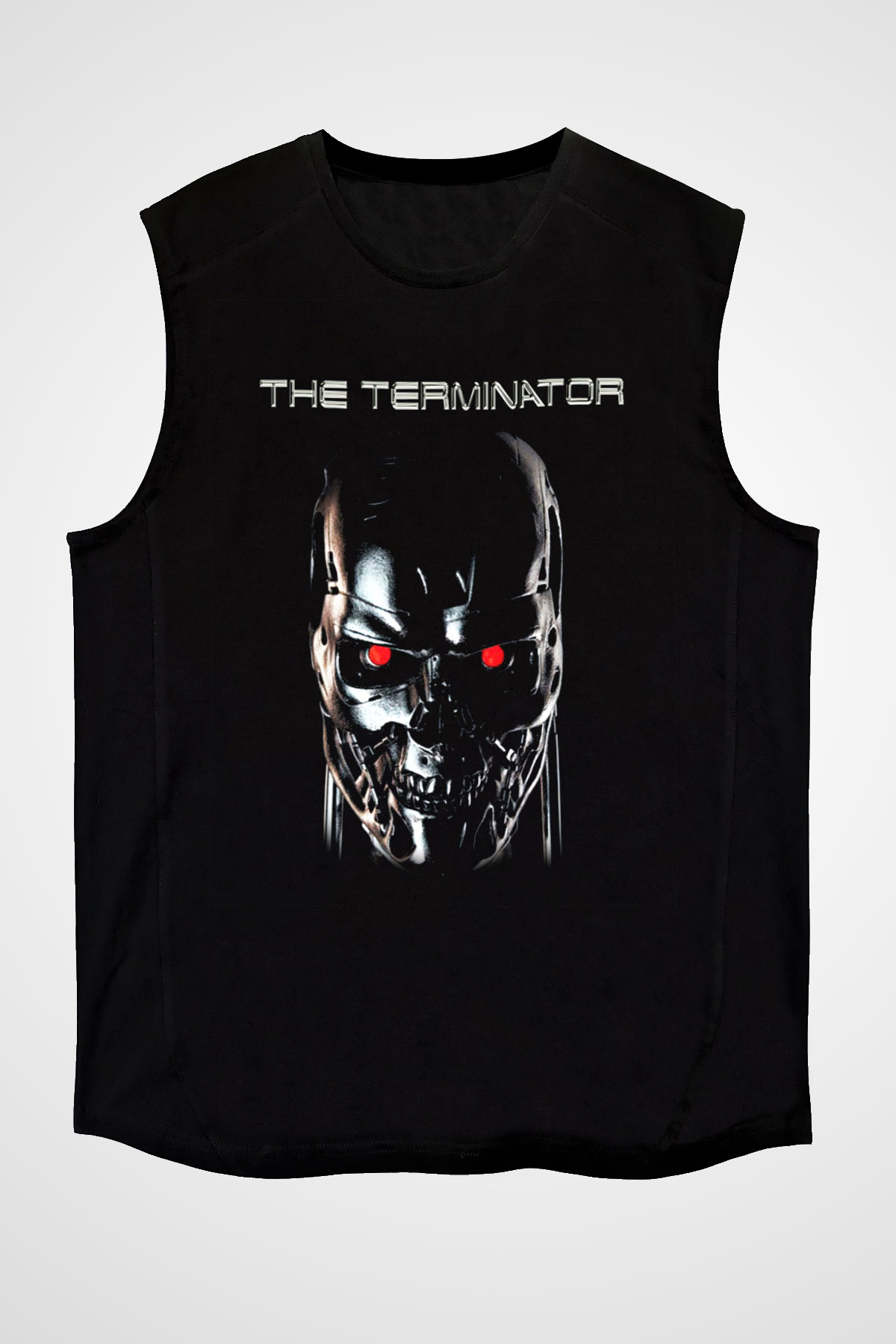 The Terminator Siyah Unisex Kolsuz Tişört