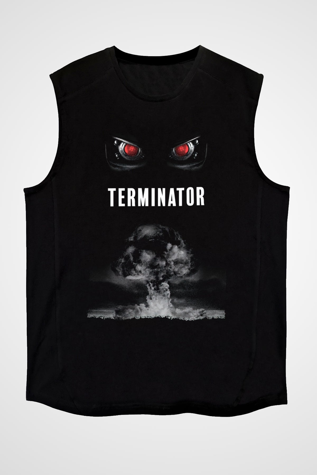 The Terminator Siyah Unisex Kolsuz Tişört