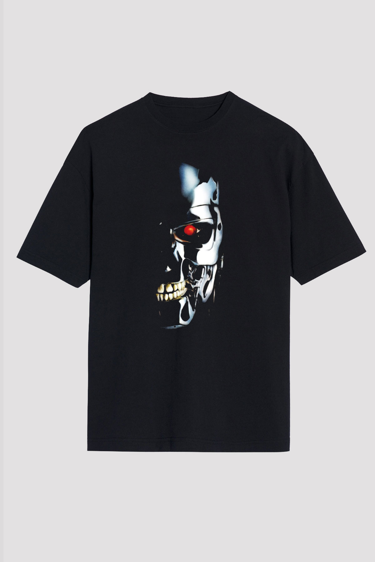 The Terminator Siyah Unisex Oversize Tişört T-Shirt