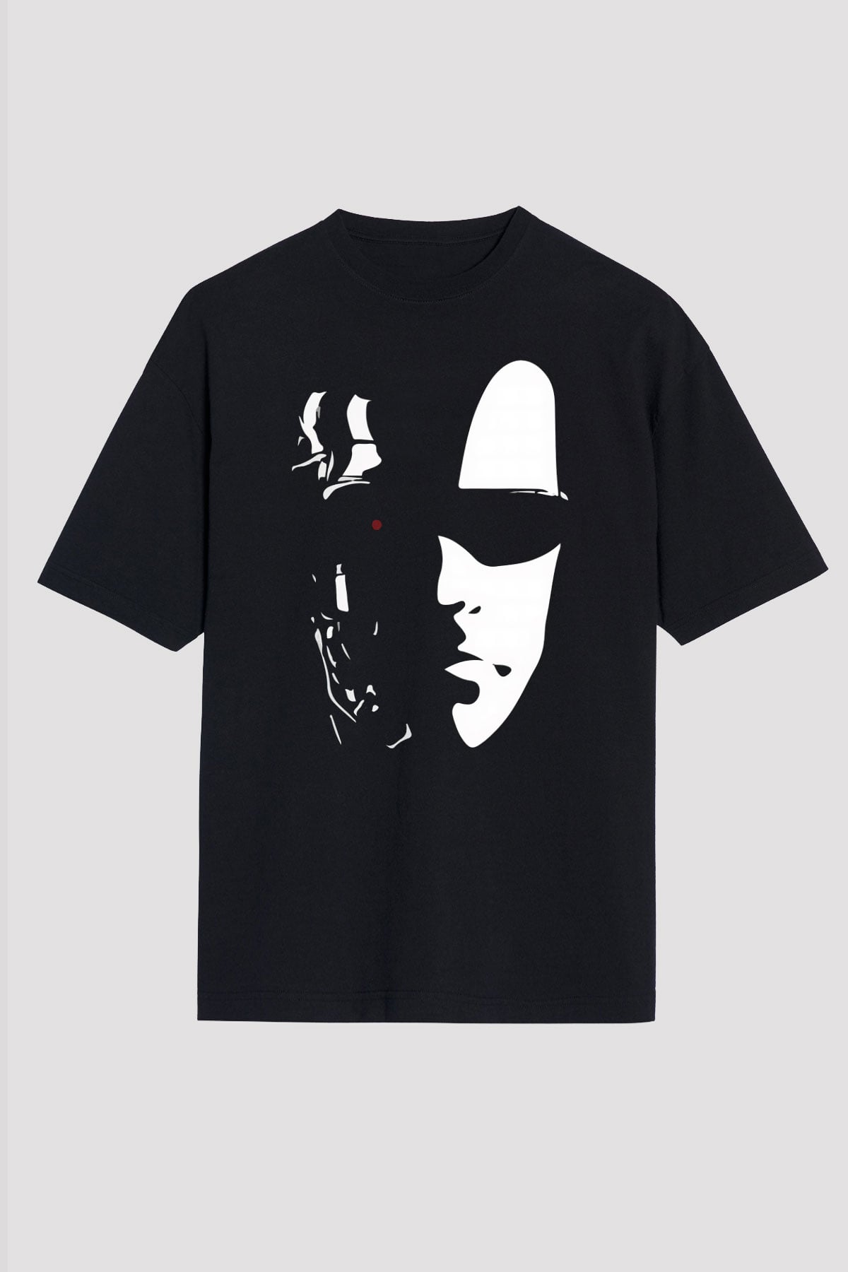 The Terminator Siyah Unisex Oversize Tişört T-Shirt