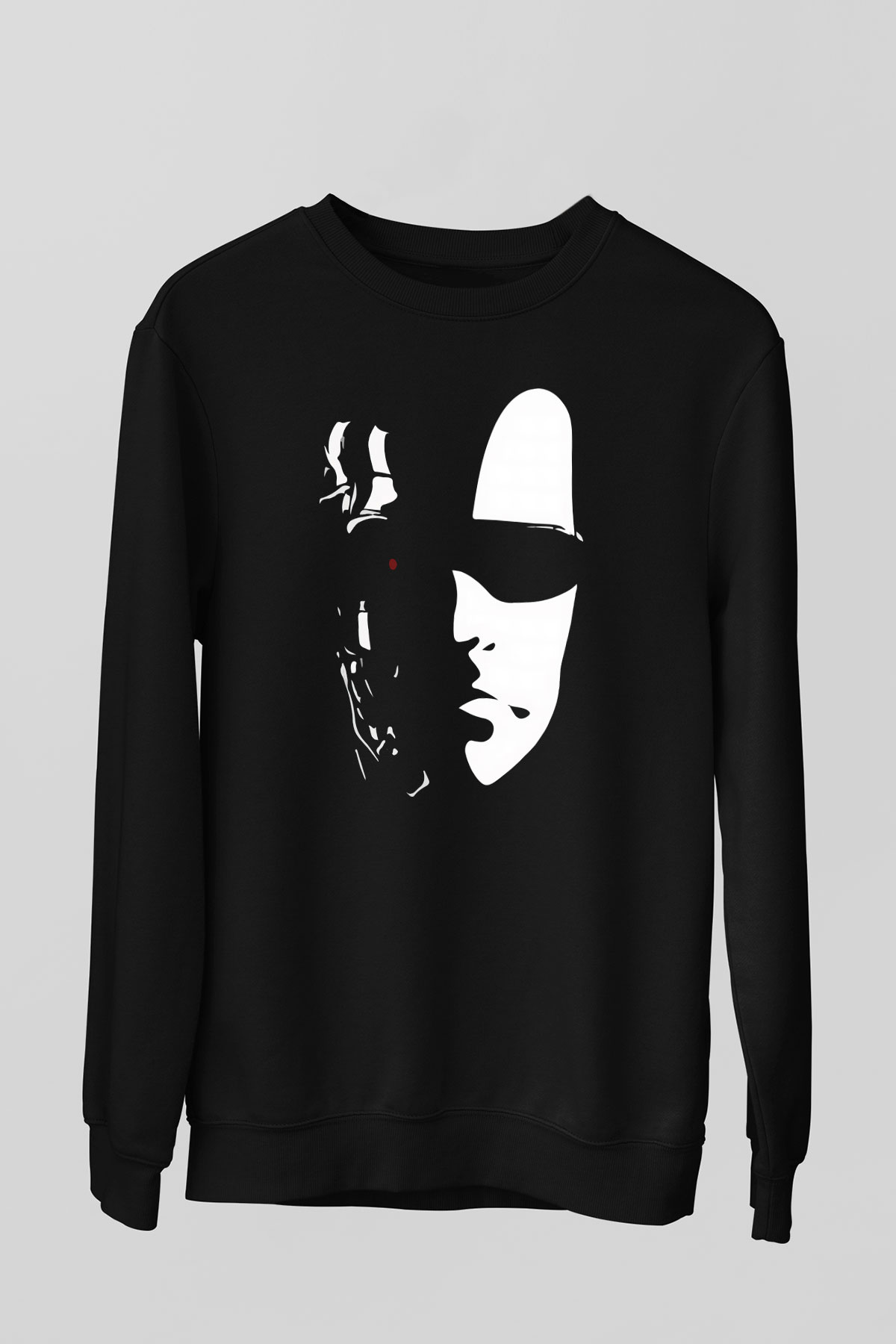 The Terminator Siyah Unisex Sweatshirt