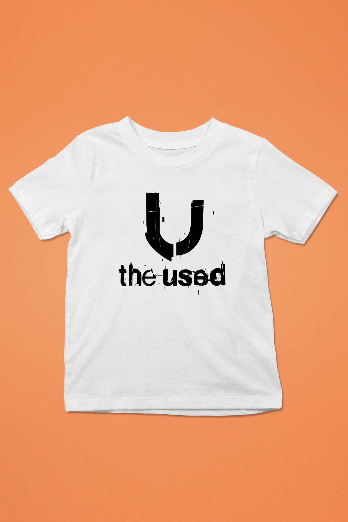 The Used Baskılı Beyaz Unisex Çocuk Tişört