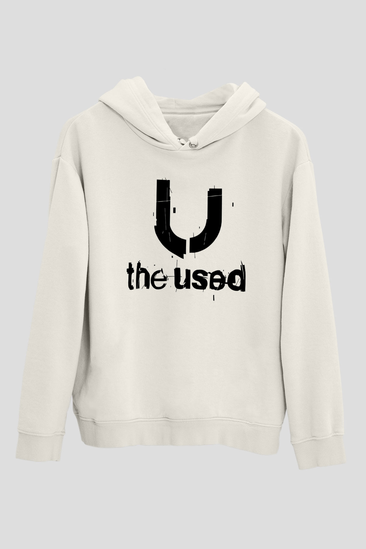 The Used Beyaz Unisex Hoodie