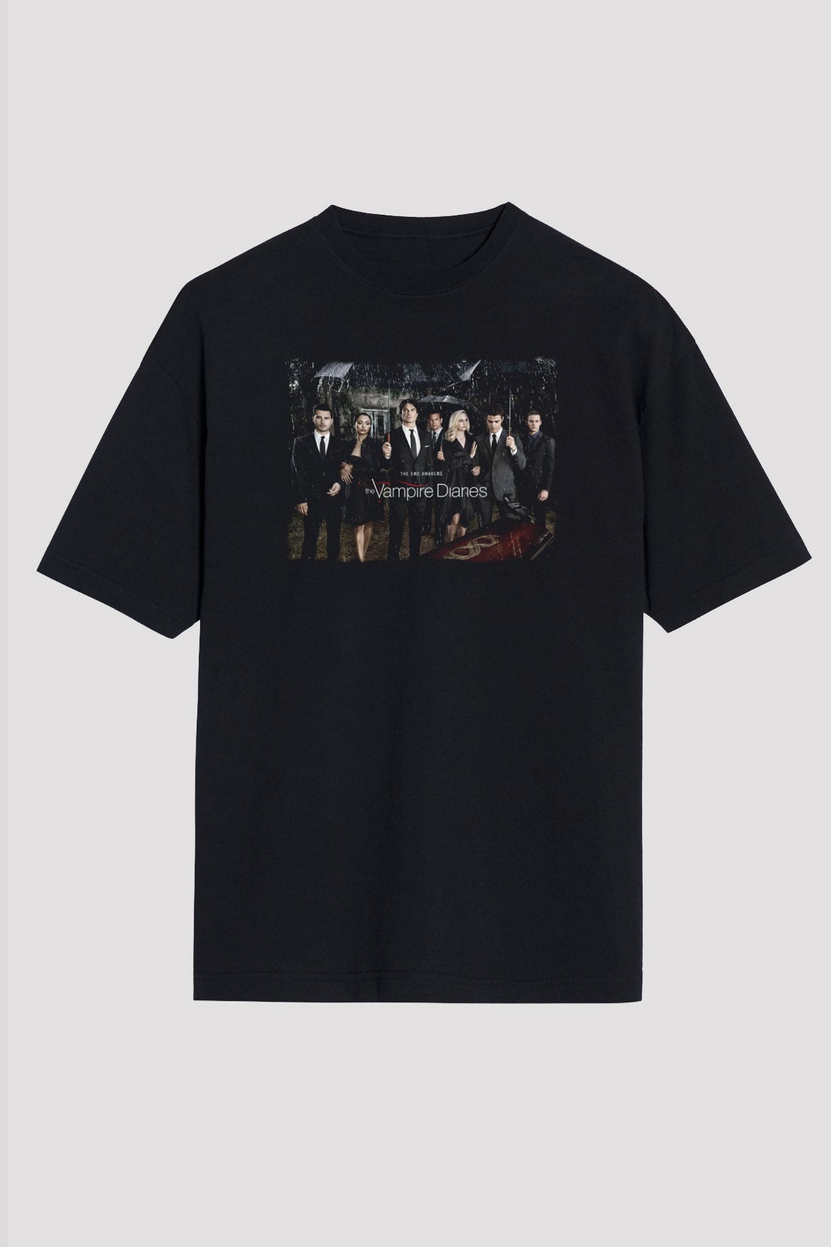 The Vampire Diaries Siyah Unisex Tişört T-Shirt