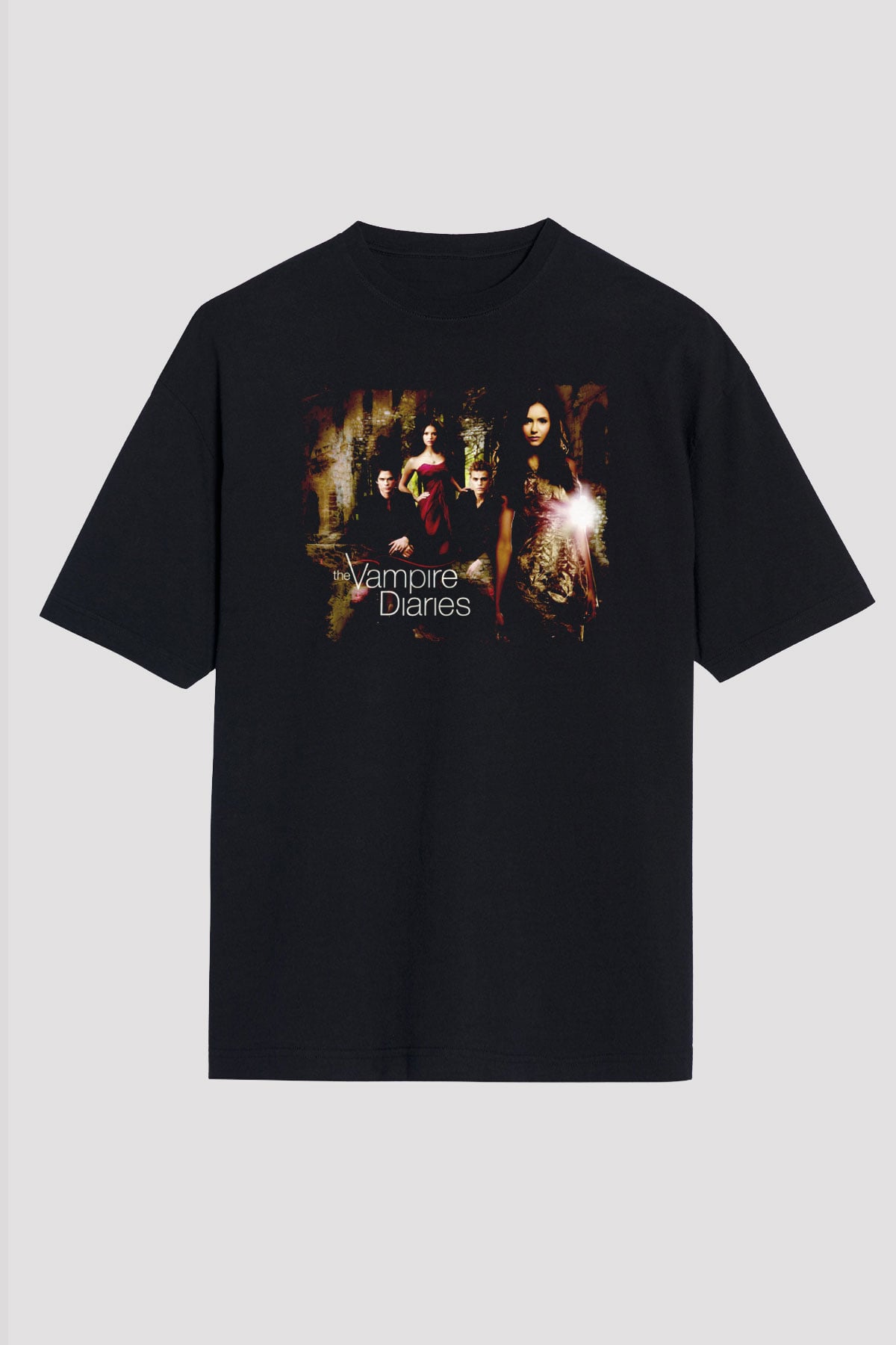 The Vampire Diaries Siyah Unisex Tişört T-Shirt
