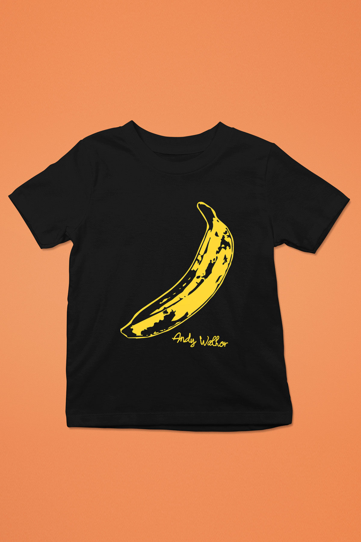 The Velvet Underground Baskılı Siyah Unisex Çocuk Tişört