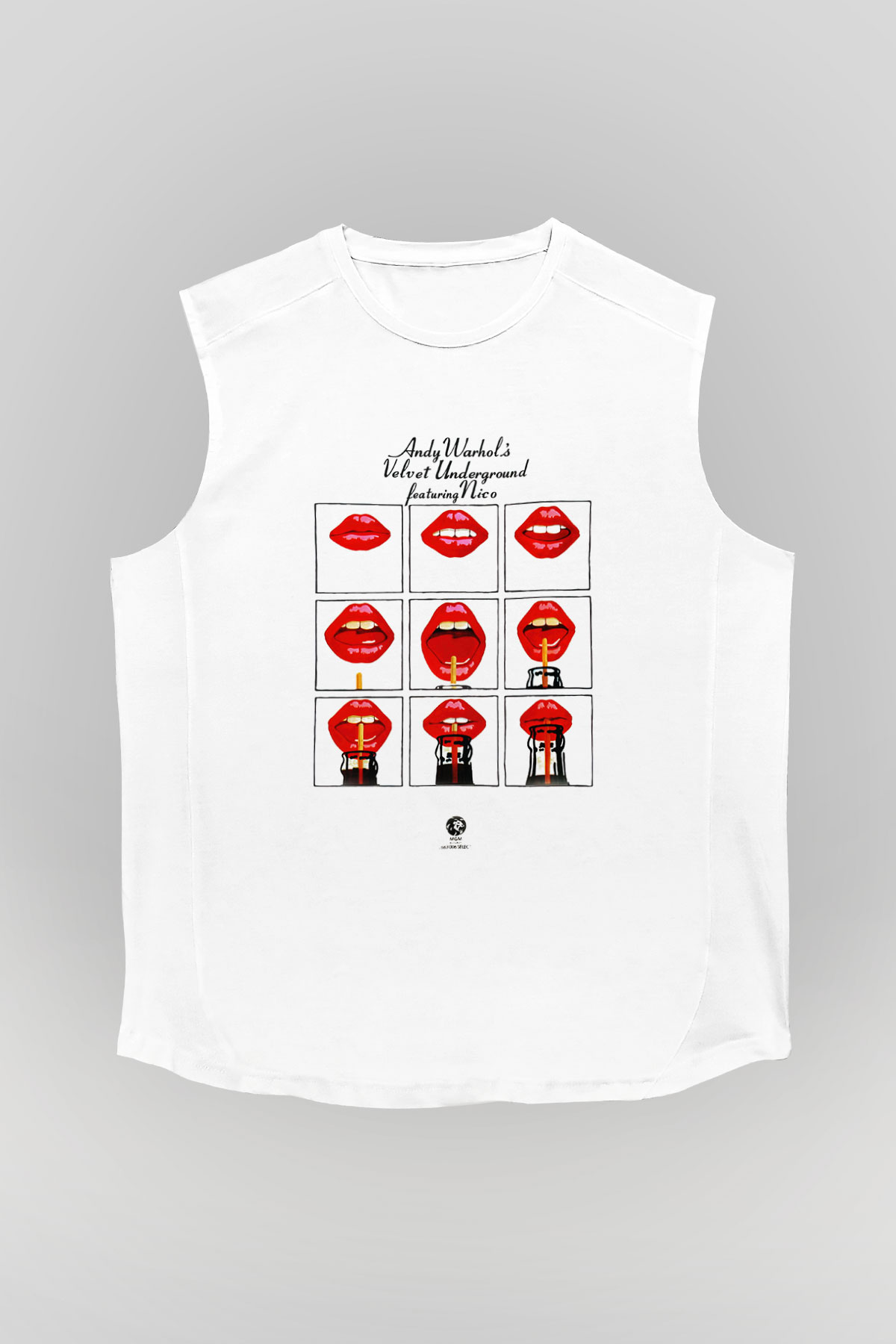 The Velvet Underground Beyaz Unisex Kolsuz Tişört