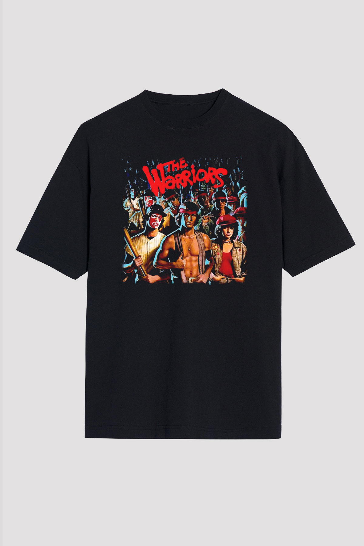 The Warriors Siyah Unisex Tişört