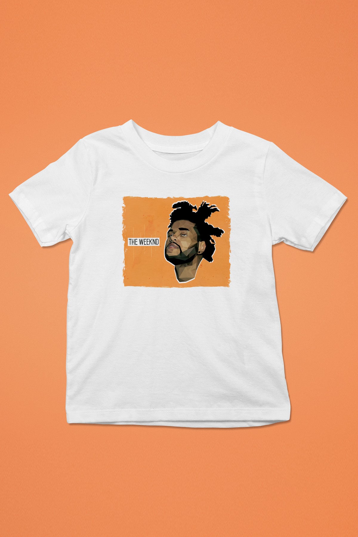 The Weeknd Beyaz Unisex Çocuk Tişört