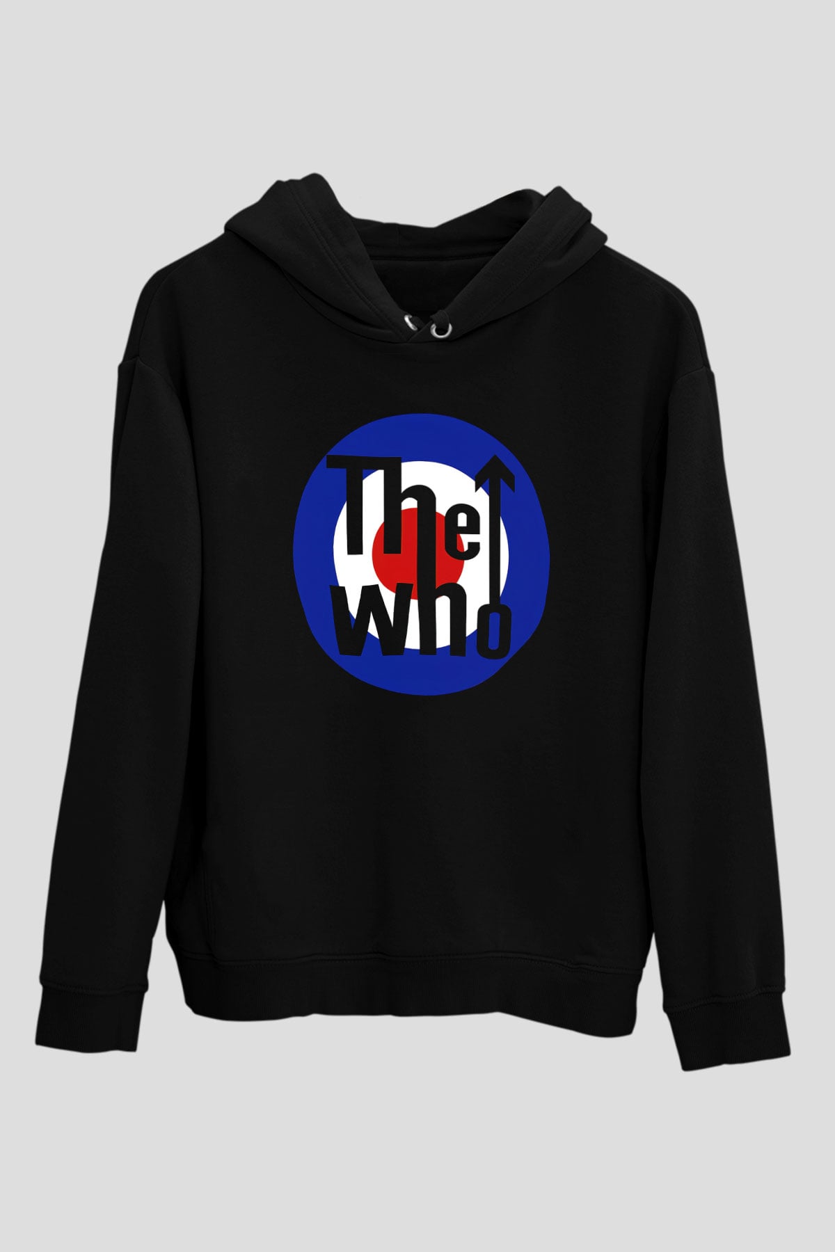 The Who Siyah Unisex Hoodie