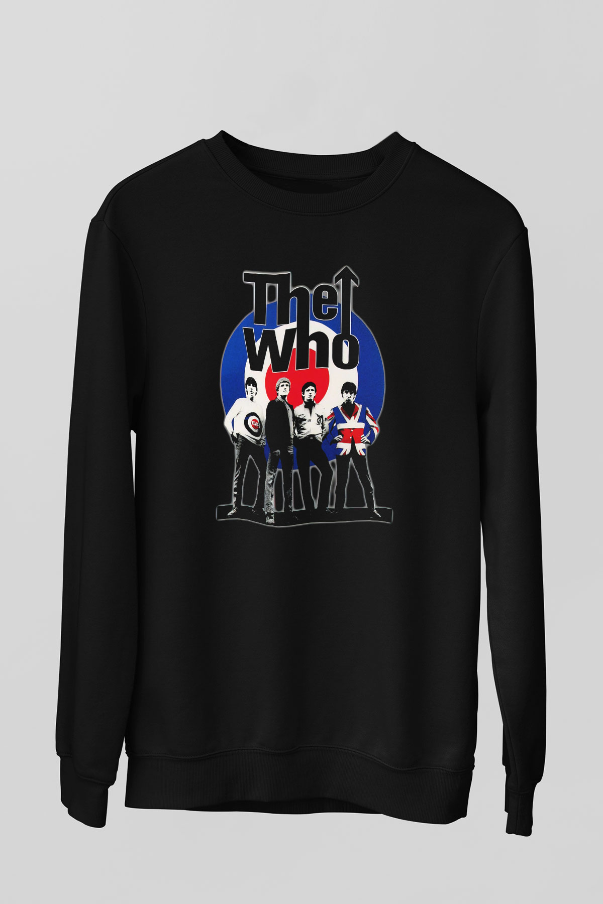 The Who Siyah Unisex Sweatshirt