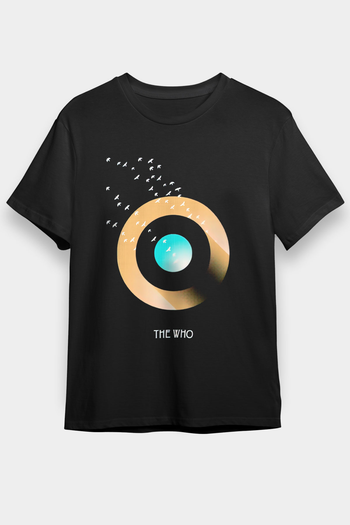 The Who Siyah Unisex Tişört T-Shirt - TişörtFabrikası