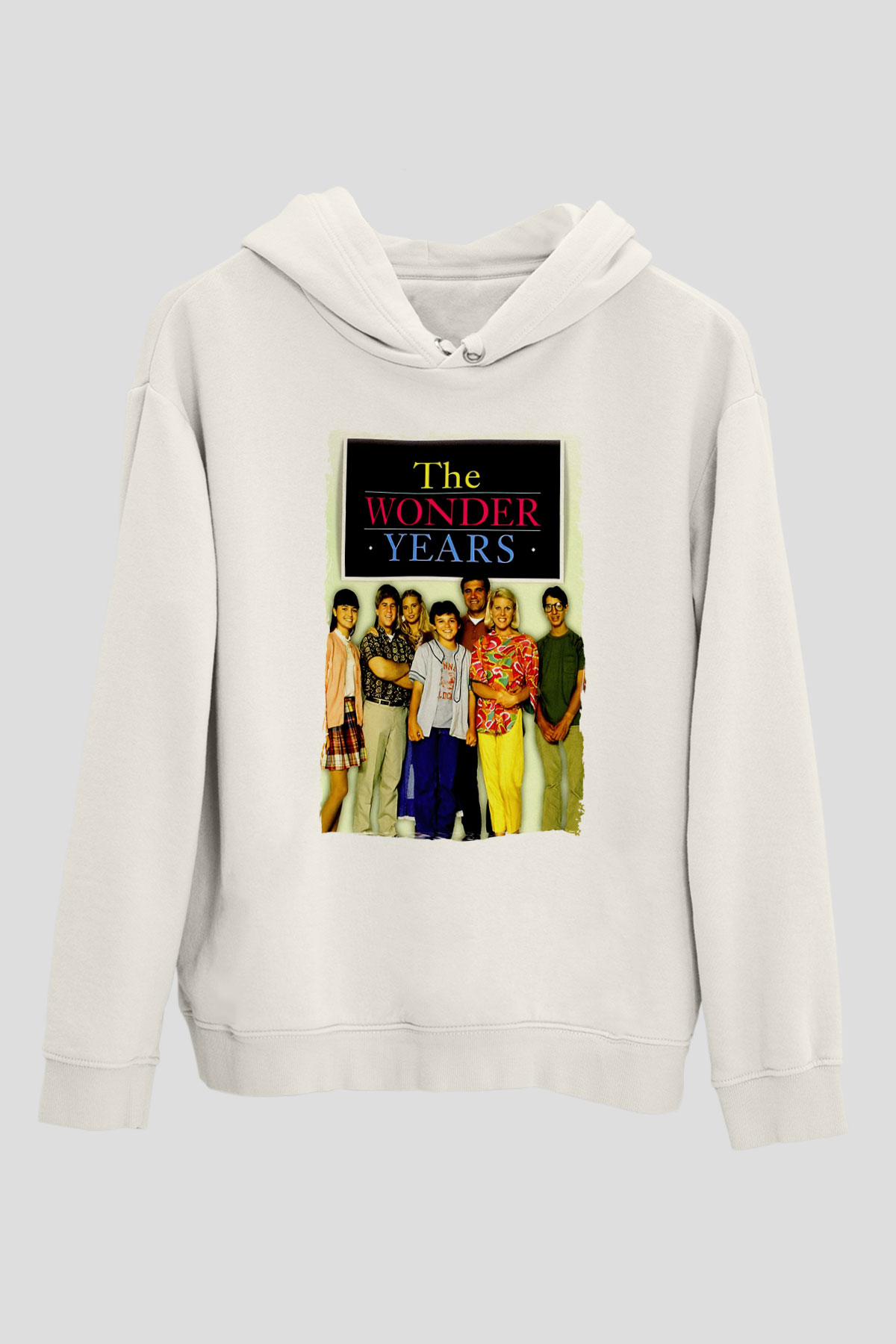 The Wonder Years Beyaz Unisex Hoodie