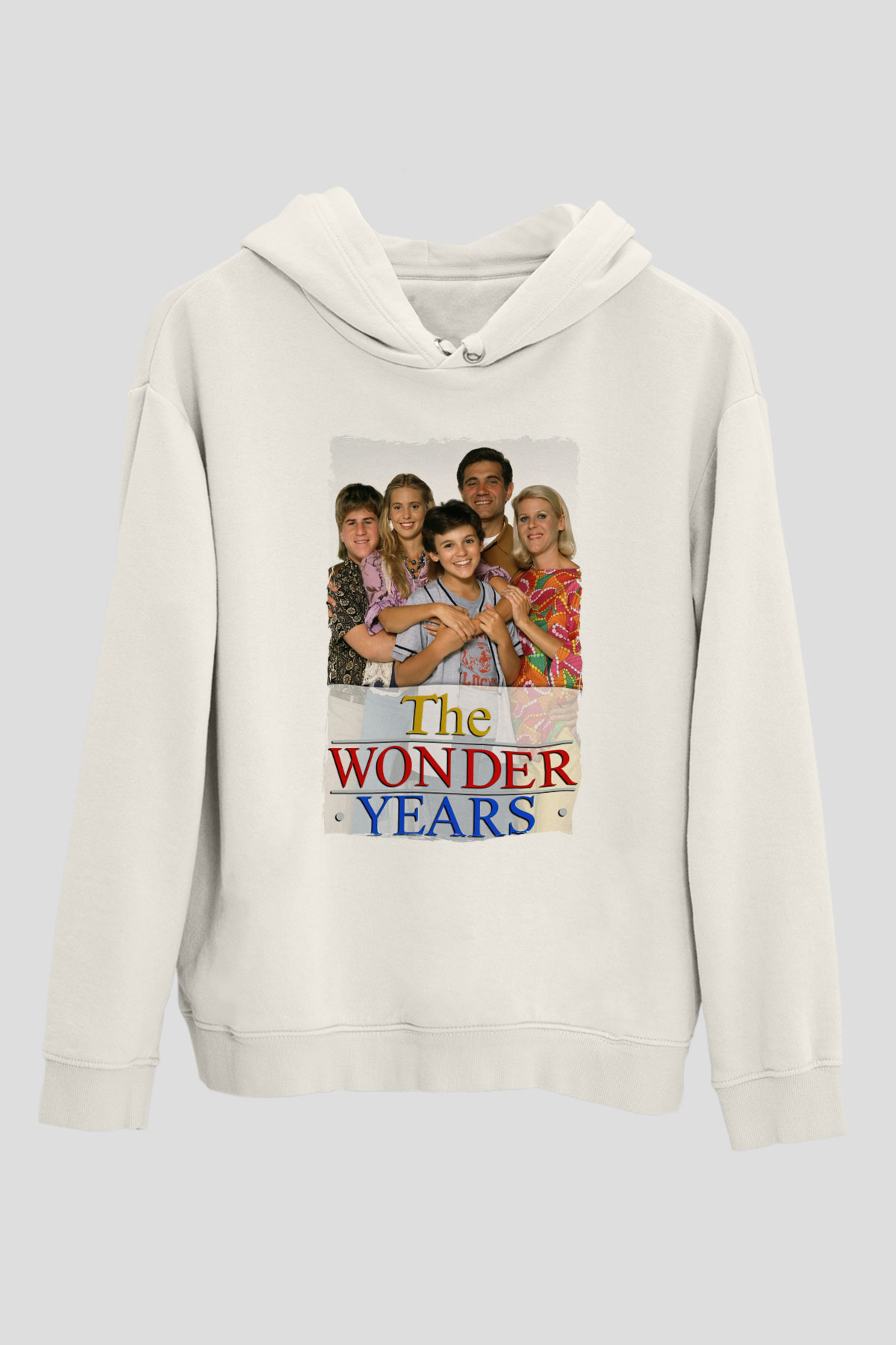 The Wonder Years Beyaz Unisex Hoodie