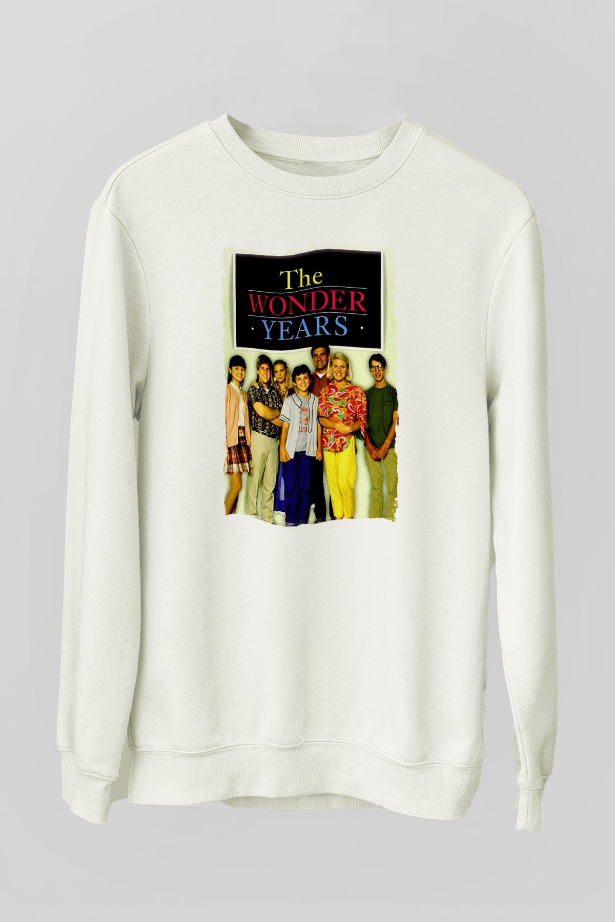The Wonder Years Beyaz Unisex  Sweatshirt
