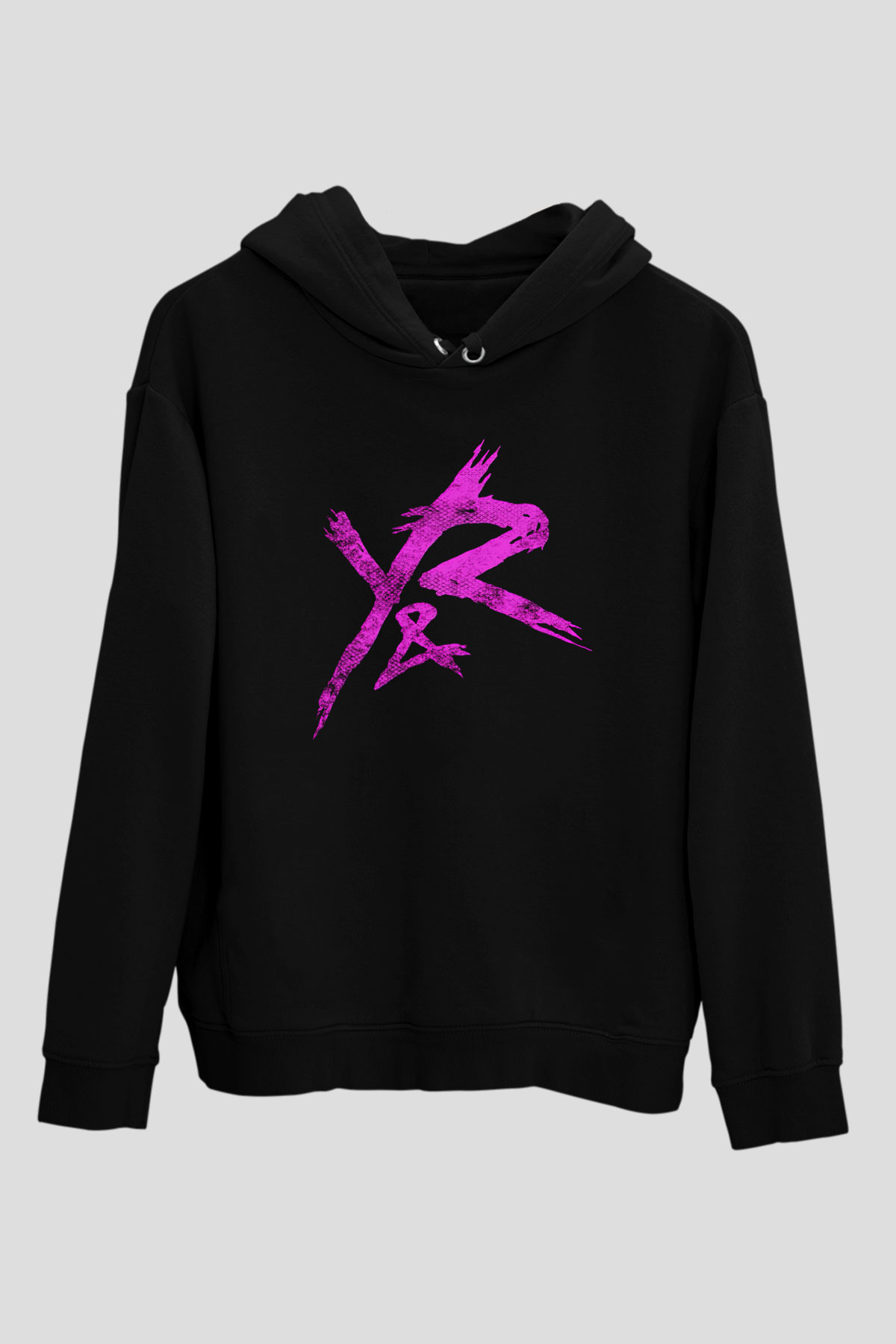 The Young and the Restless Siyah Unisex Kapüşonlu Sweatshirt