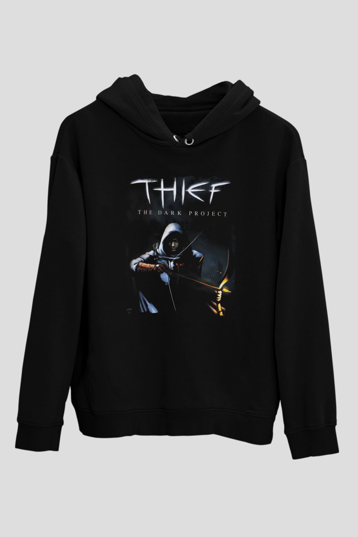 Thief Siyah Unisex Hoodie