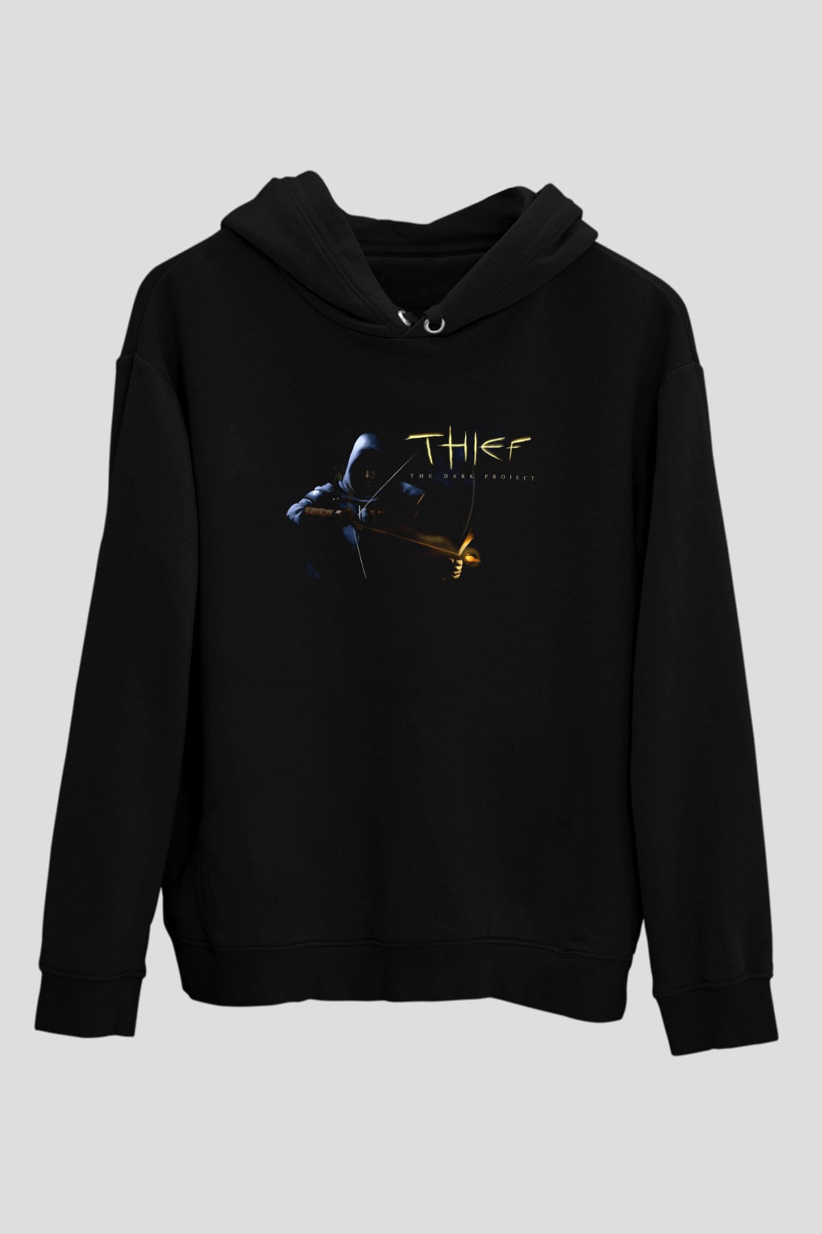 Thief Siyah Unisex Hoodie