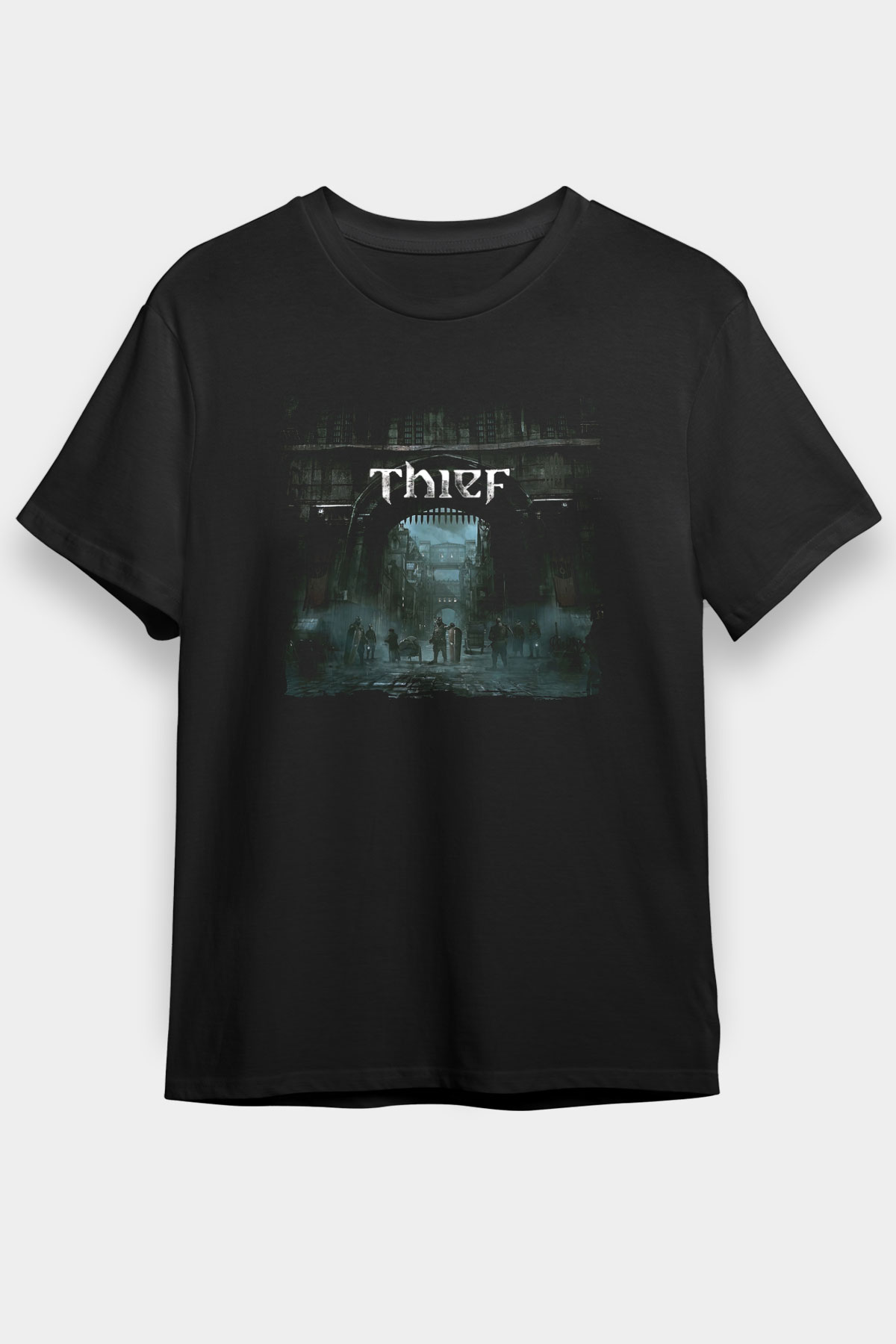 Thief Siyah Unisex Tişört T-Shirt