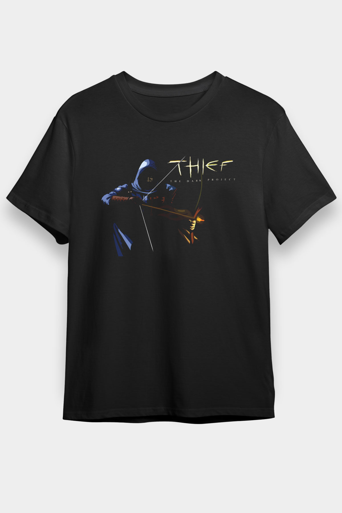 Thief Siyah Unisex Tişört T-Shirt