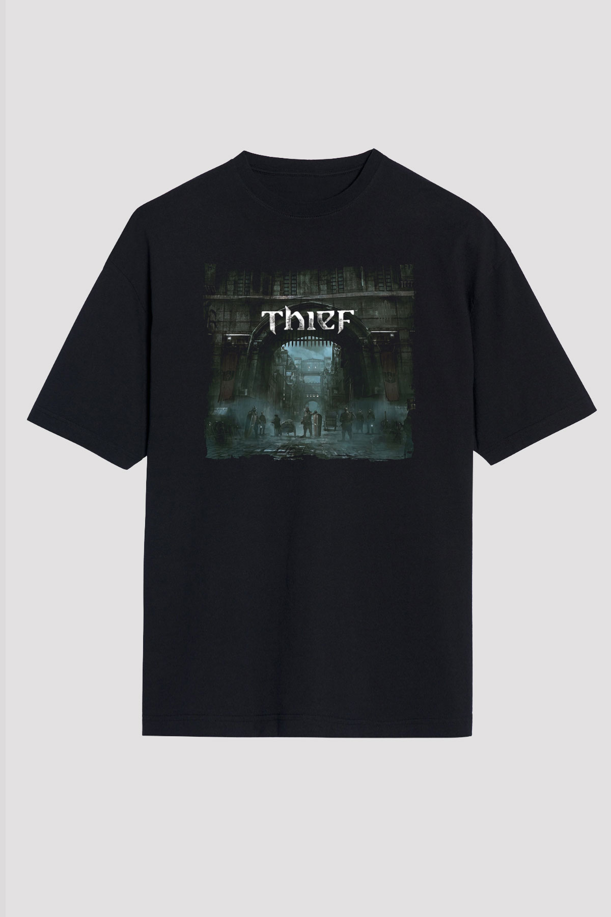 Thief Siyah Unisex Tişört T-Shirt