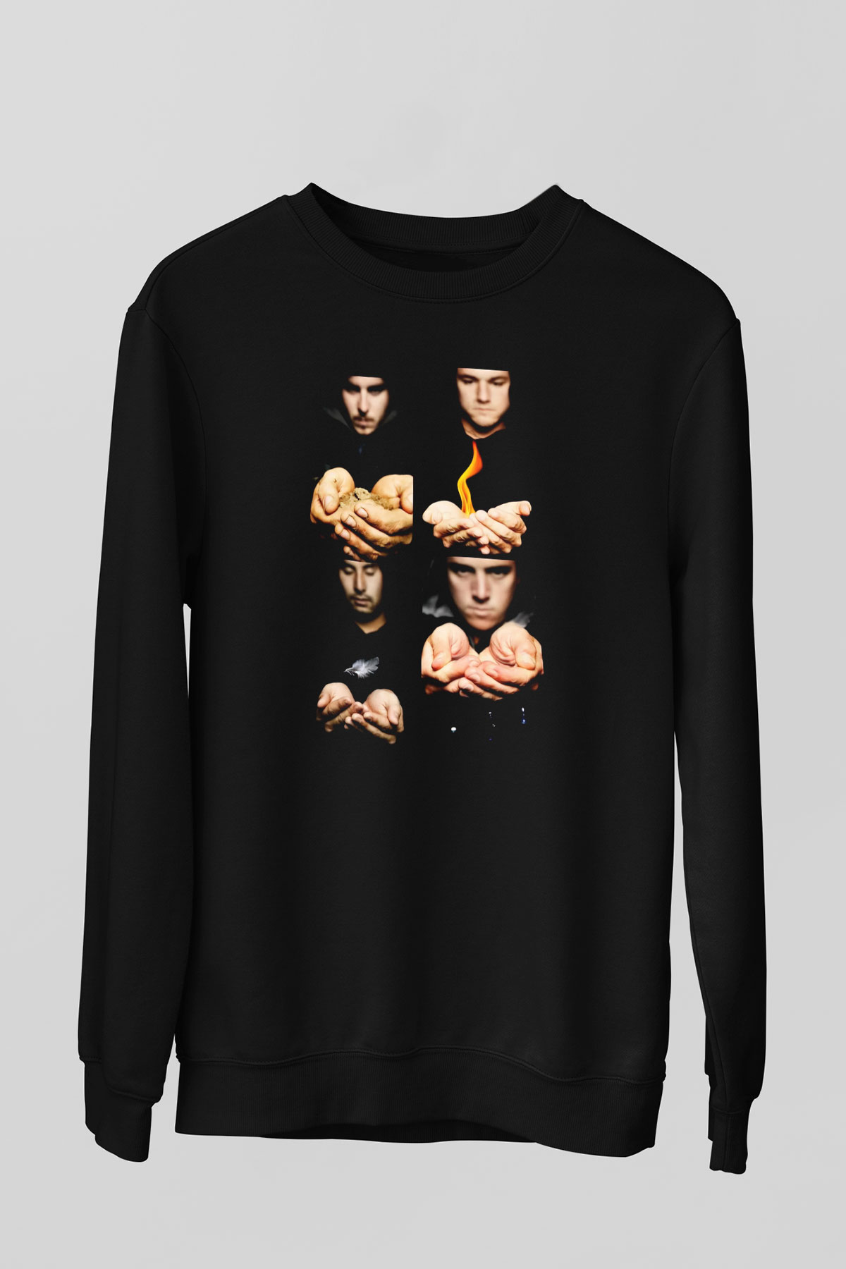 Thrice Siyah Unisex Sweatshirt