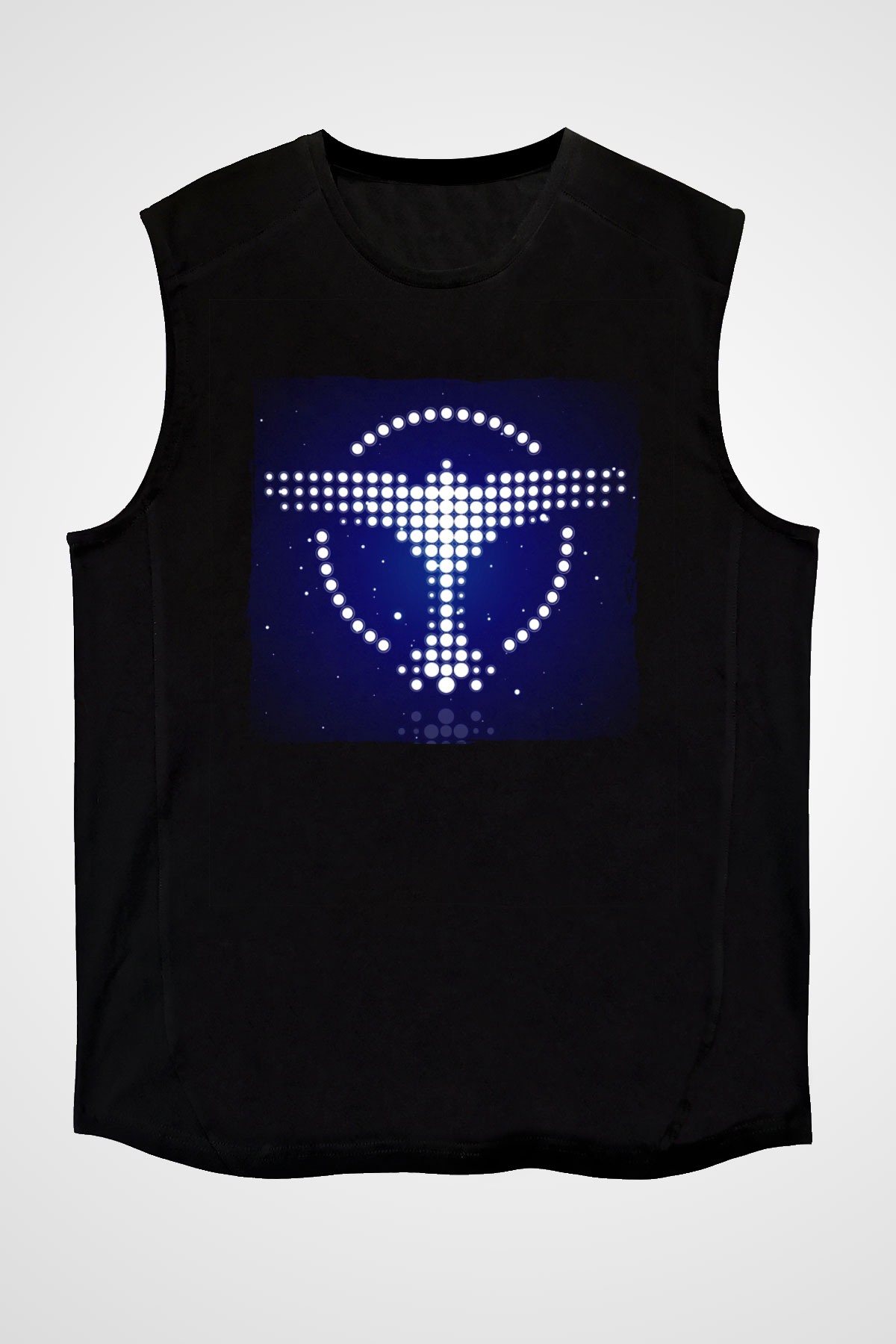 Tiesto Siyah Unisex Kolsuz Tişört